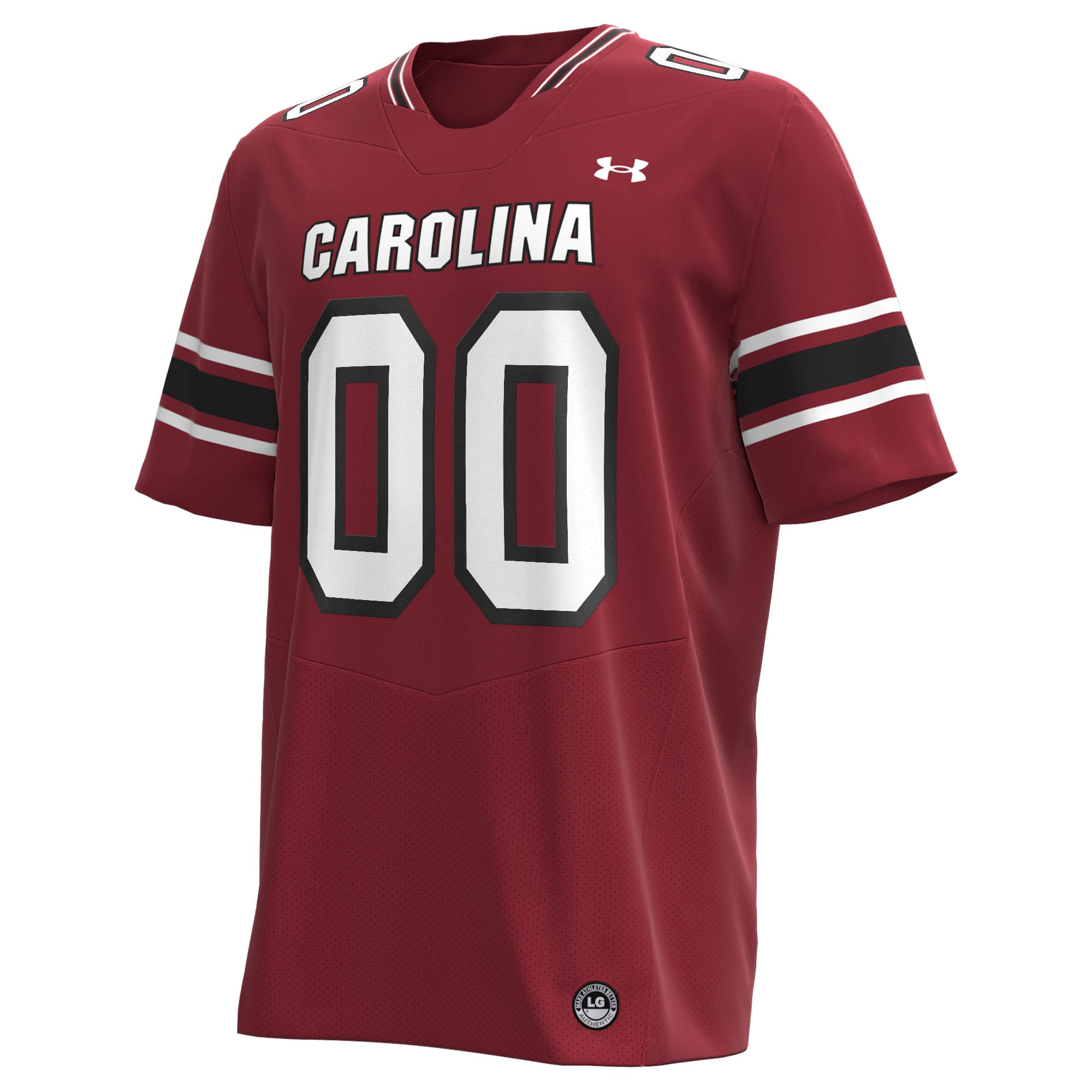 South Carolina Gamecocks Custom Football Jersey Garnet - front view