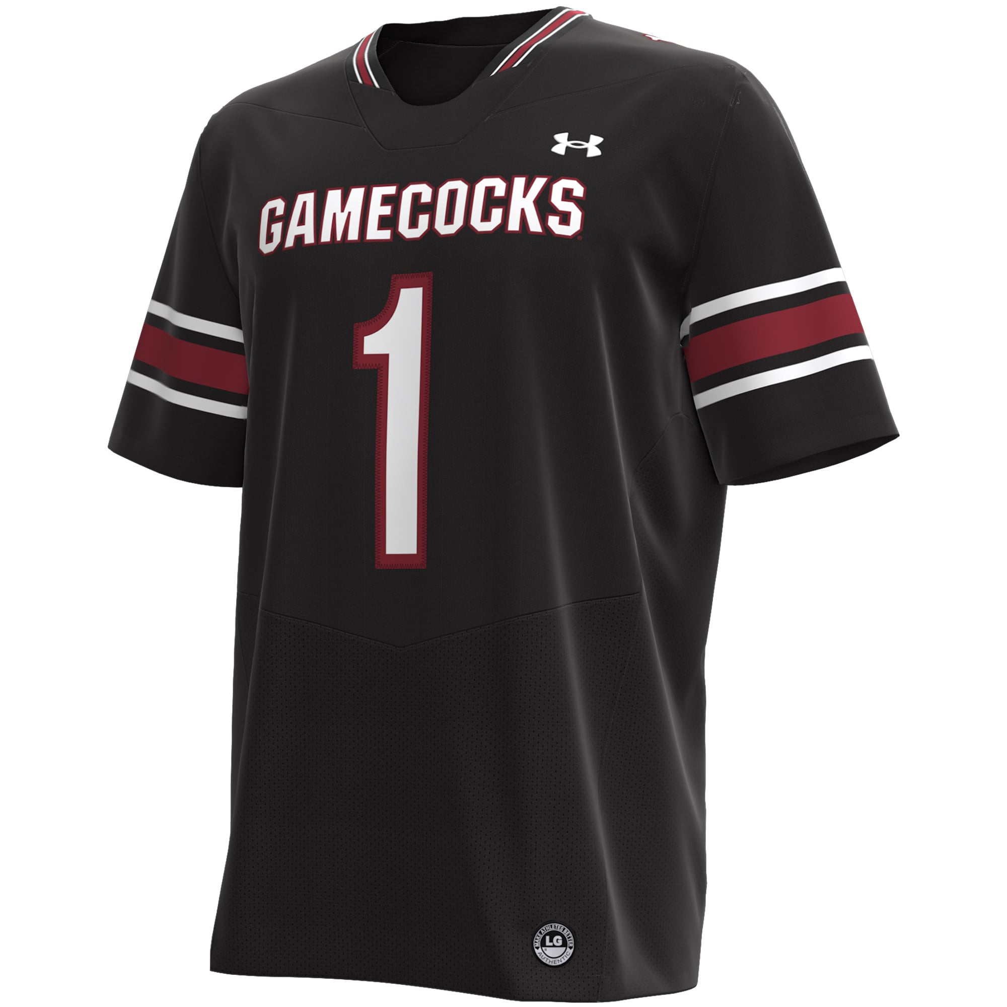 South Carolina Gamecocks Football Jersey Black - front view