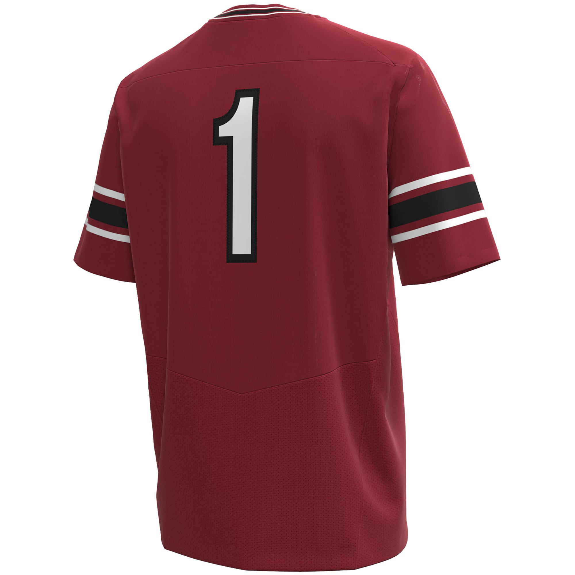 South Carolina Gamecocks Football Jersey Garnet - back view