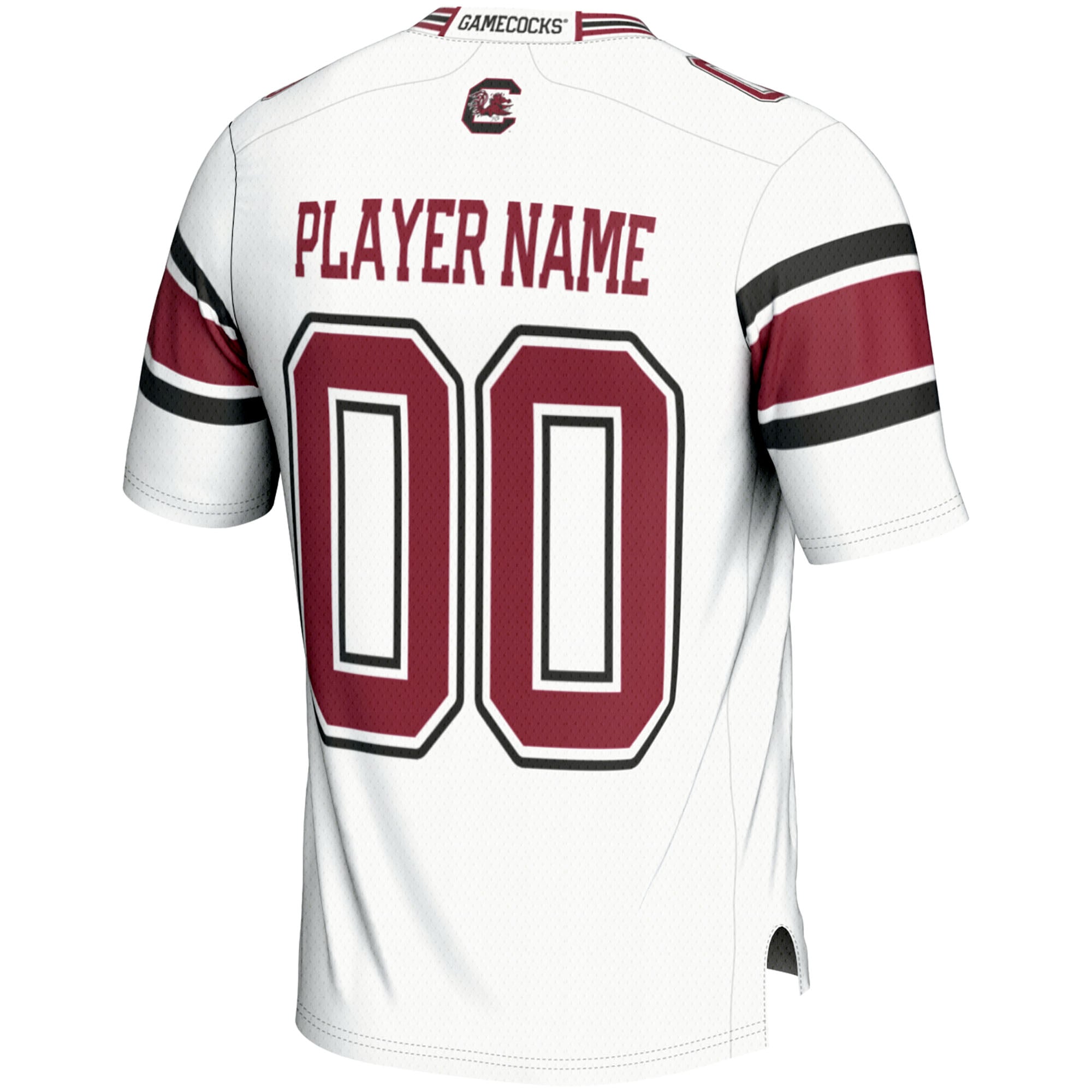 South Carolina Gamecocks Football Jersey White - back view