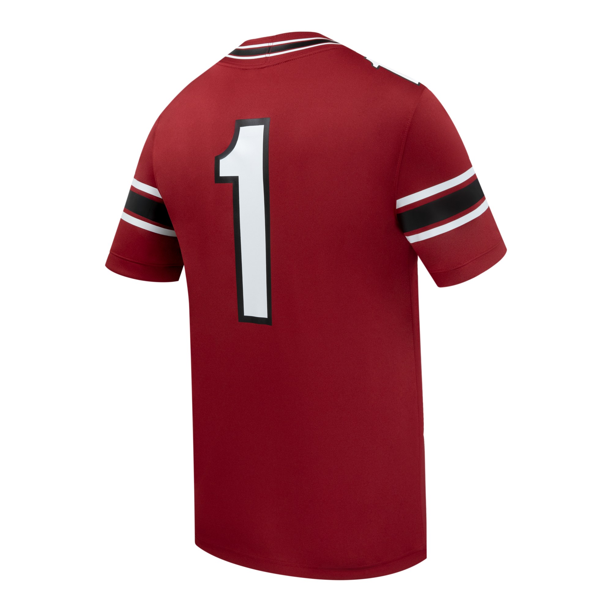 #1 South Carolina Gamecocks Home Football Jersey Garnet - back view