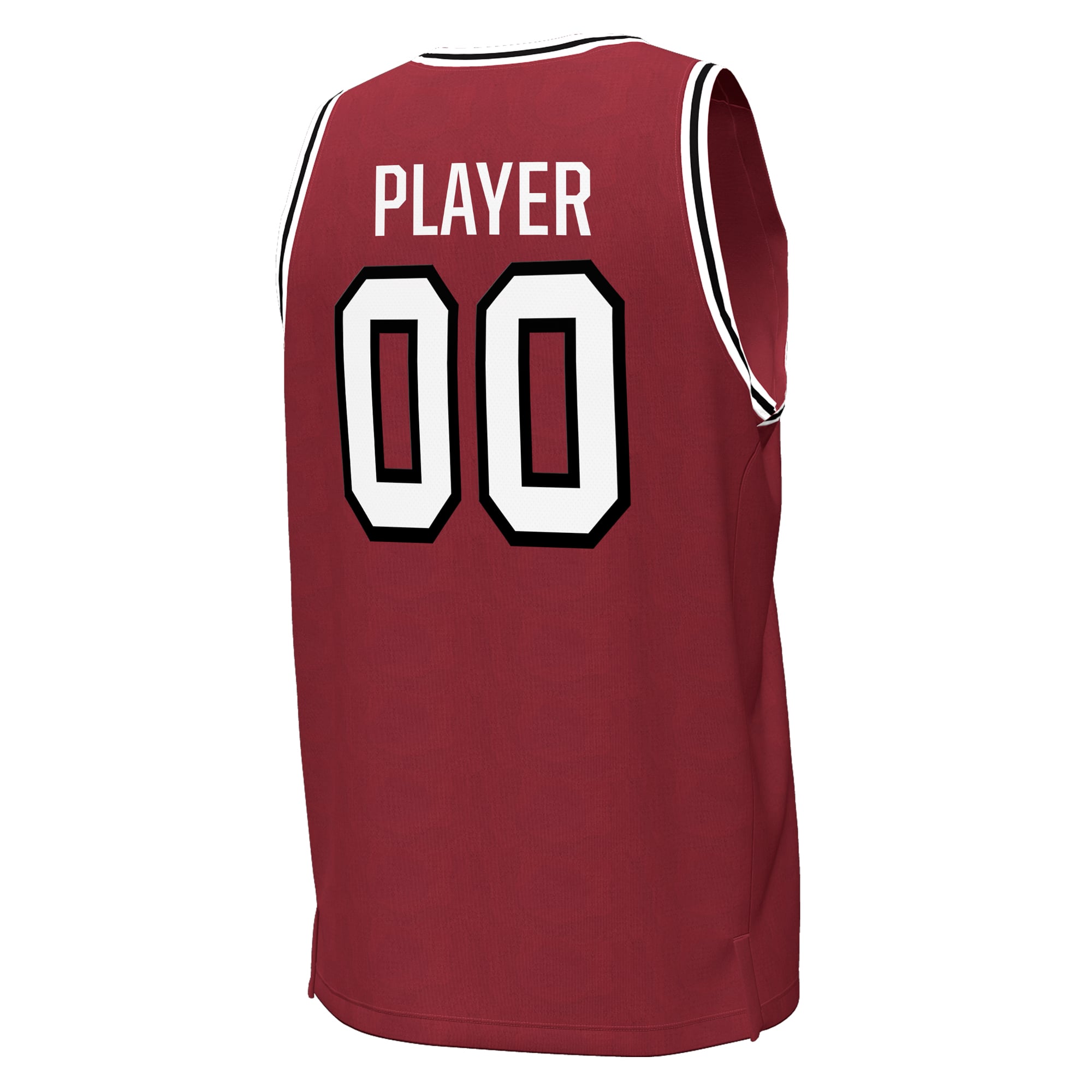 South Carolina Gamecocks Men's Basketball Jersey Garnet - back view