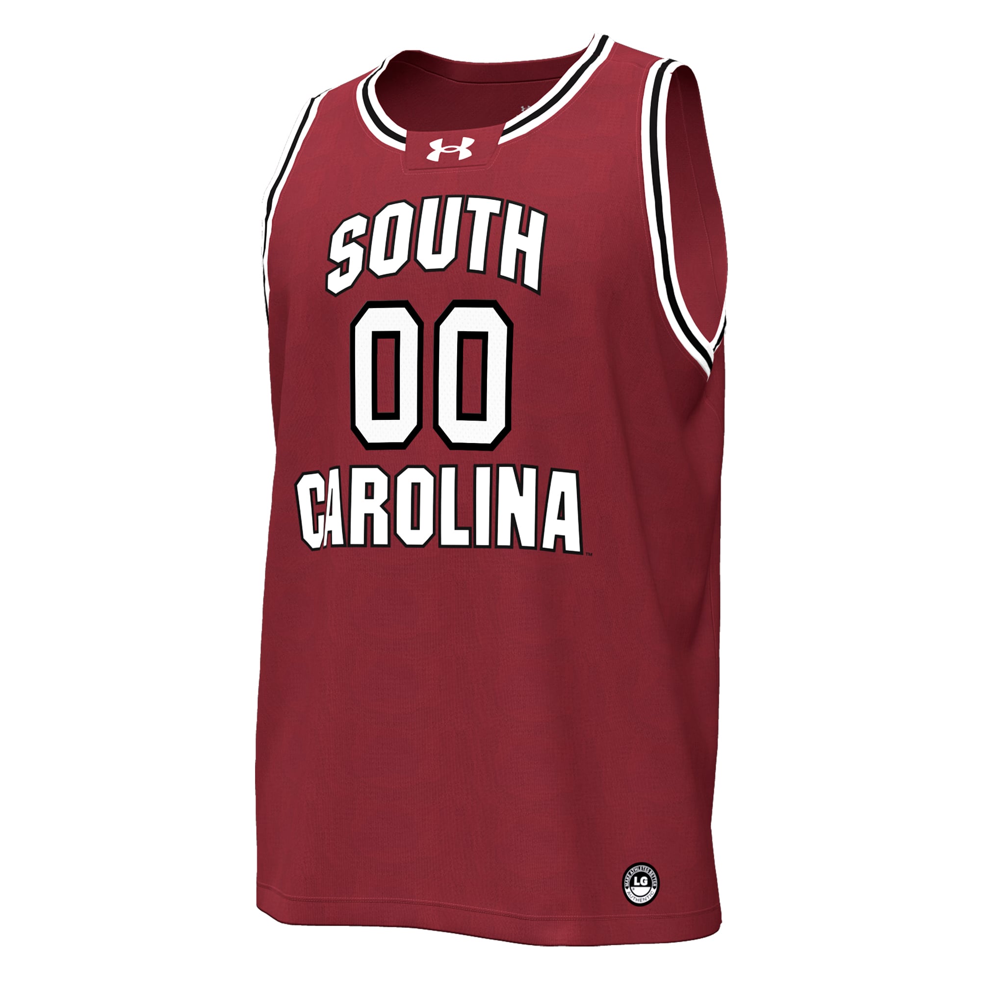 South Carolina Gamecocks Men's Basketball Jersey Garnet - front view
