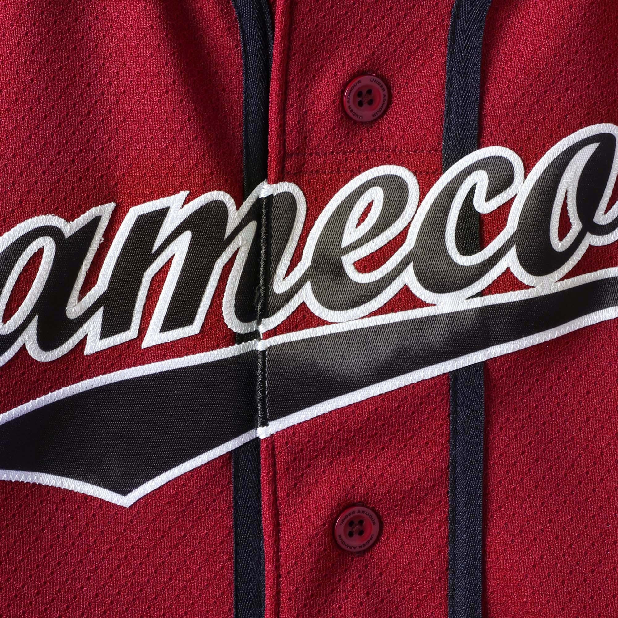 South Carolina Gamecocks Performance Baseball Jersey Garnet - detail view 1