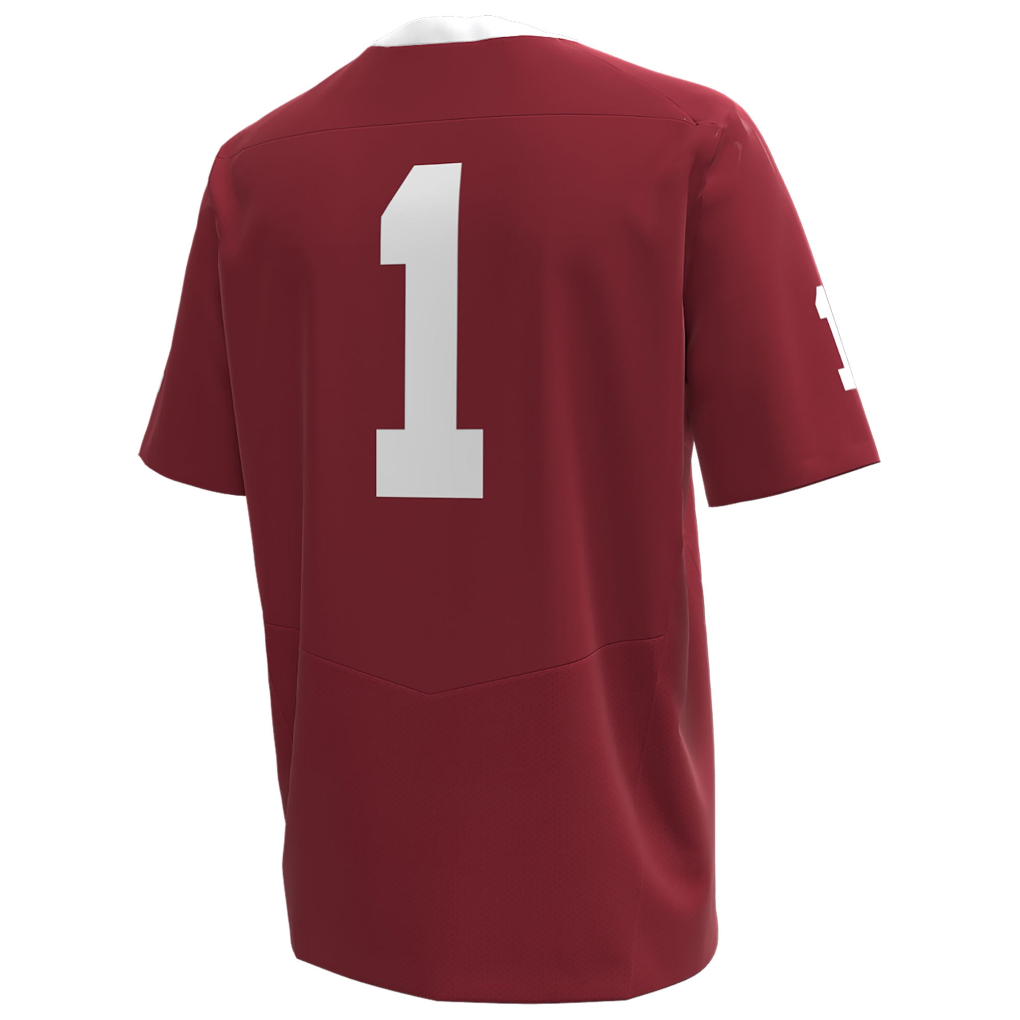 #1 South Carolina Gamecocks Throwback Jersey - Garnet - back view