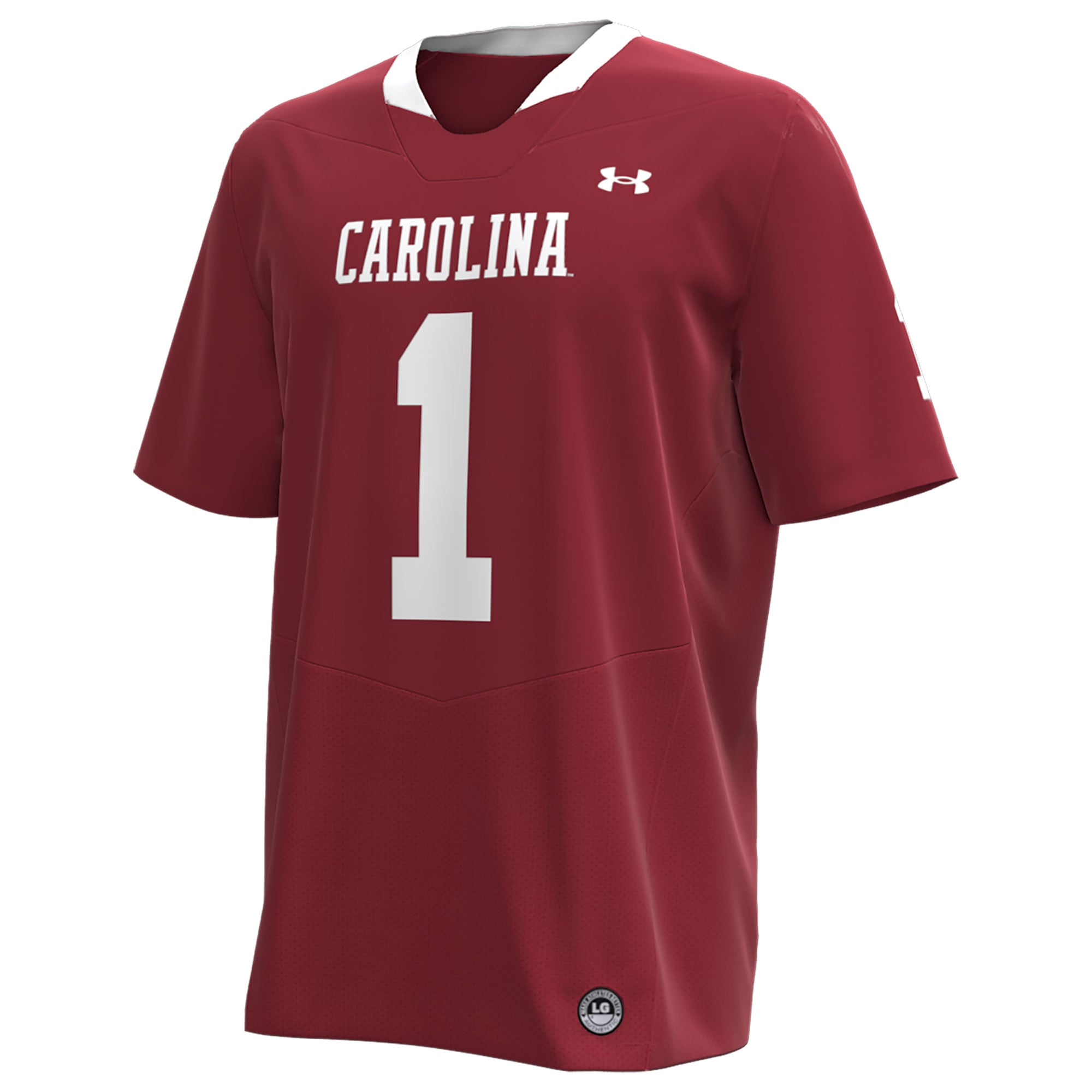 #1 South Carolina Gamecocks Throwback Jersey - Garnet - front view