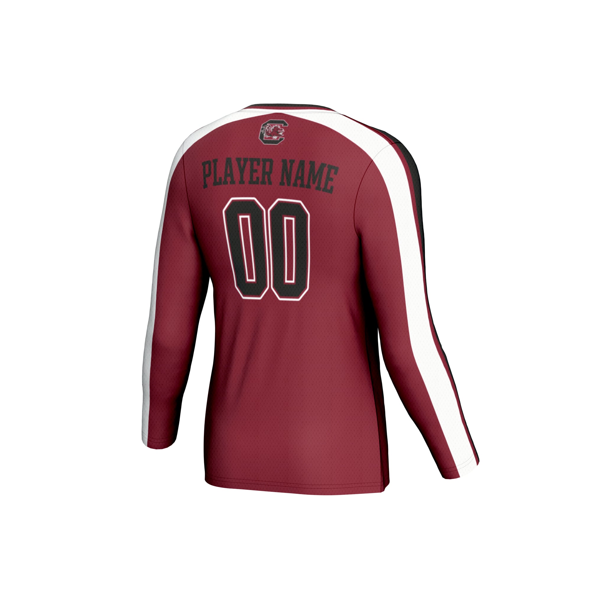 South Carolina Gamecocks Unisex Collegiate Women's Volleyball Lightweight Fashion - back view