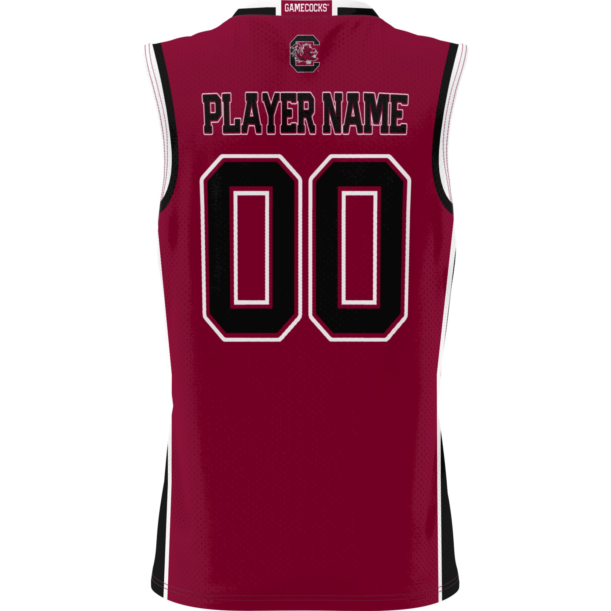 South Carolina Gamecocks Unisex Lightweight Women's Basketball Jersey Garnet - back view