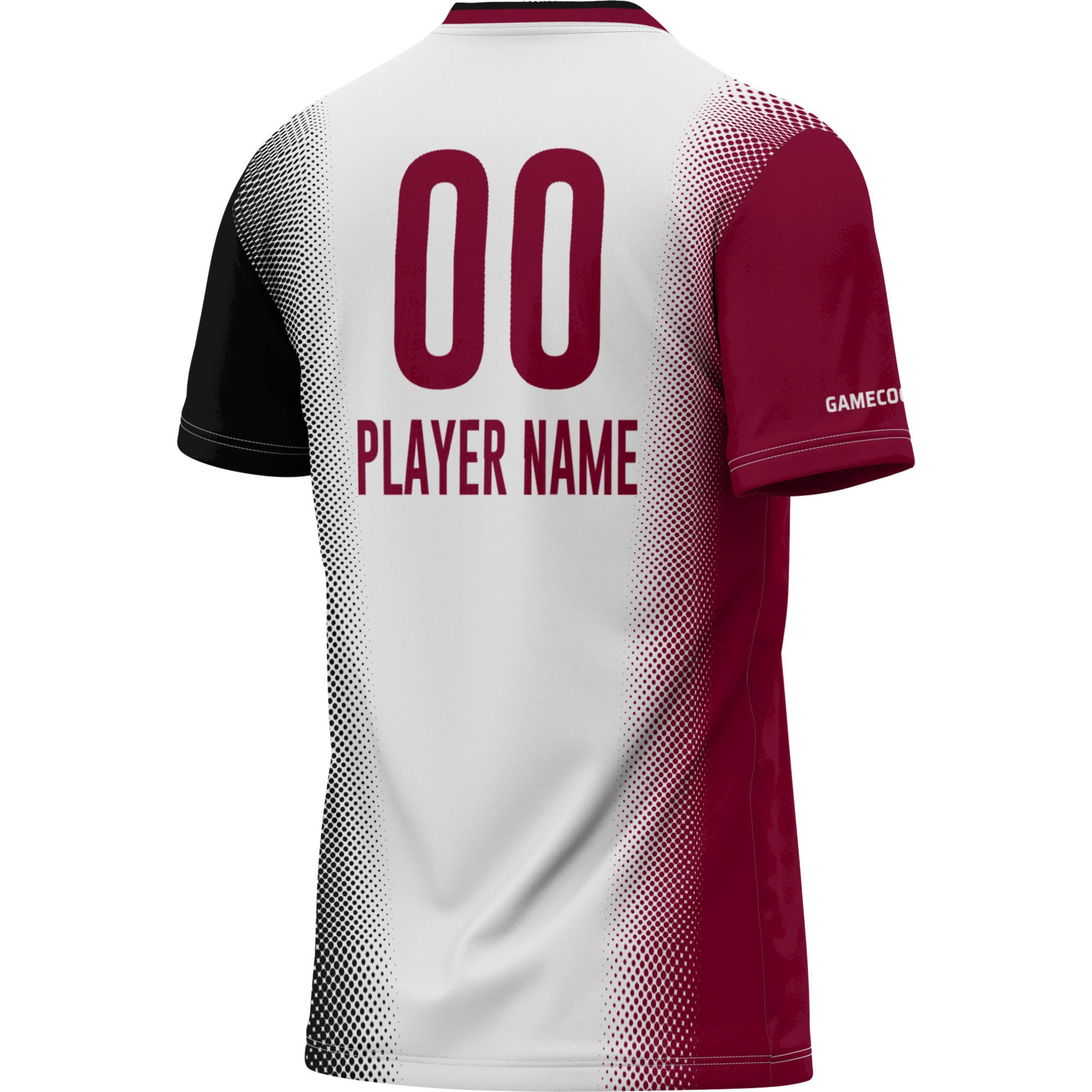South Carolina Gamecocks Unisex Lightweight Women's Soccer Jersey White - back view