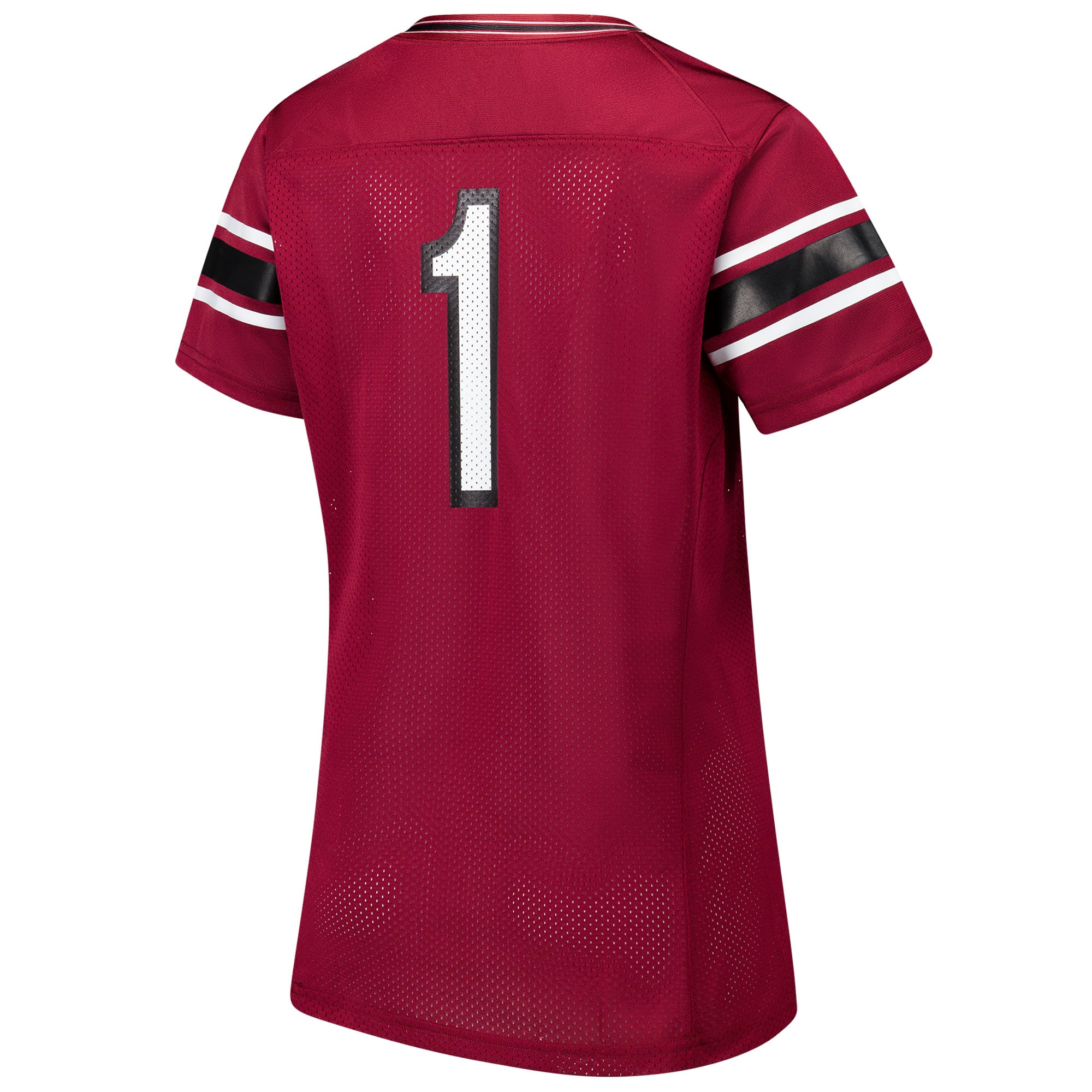 #1 South Carolina Gamecocks Women's Football Jersey Garnet - back view