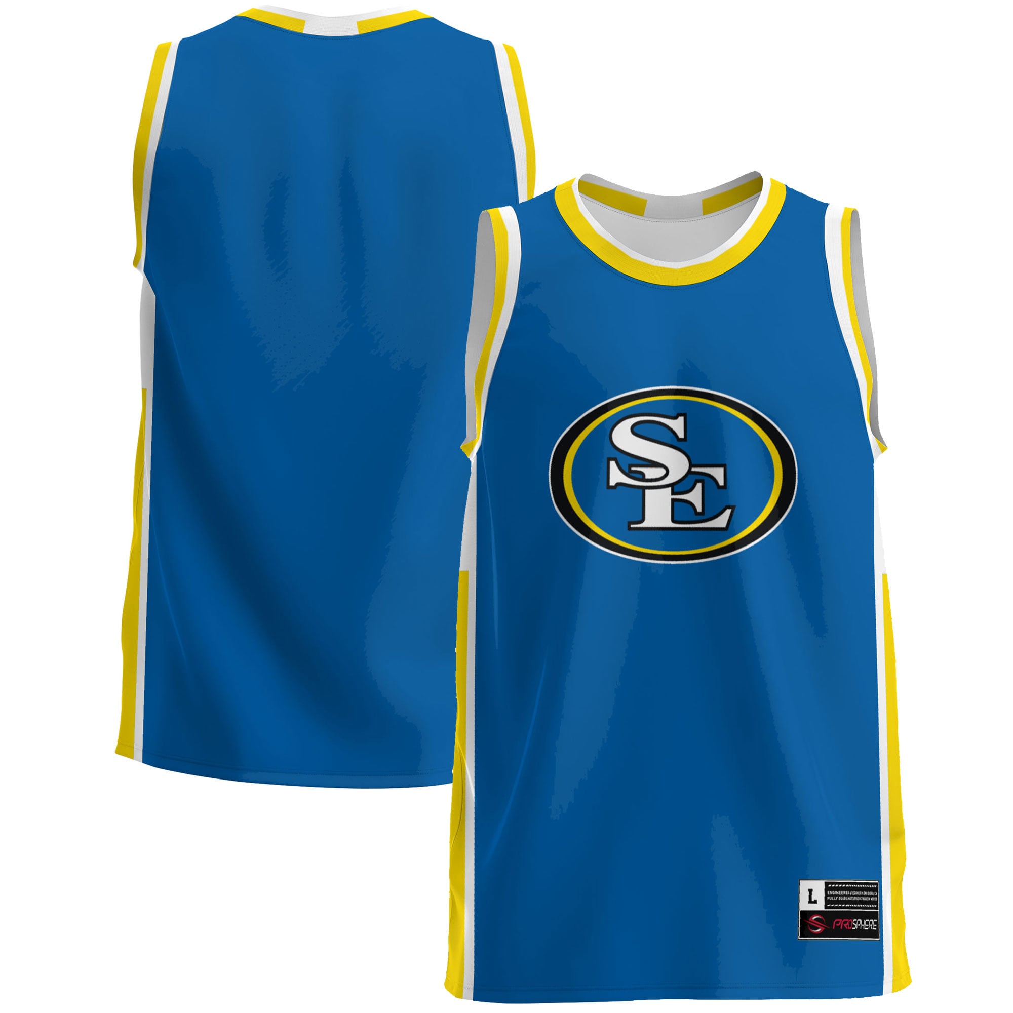 Southeastern Oklahoma State Savage Storm Lightweight Basketball Jersey Green - front and back view