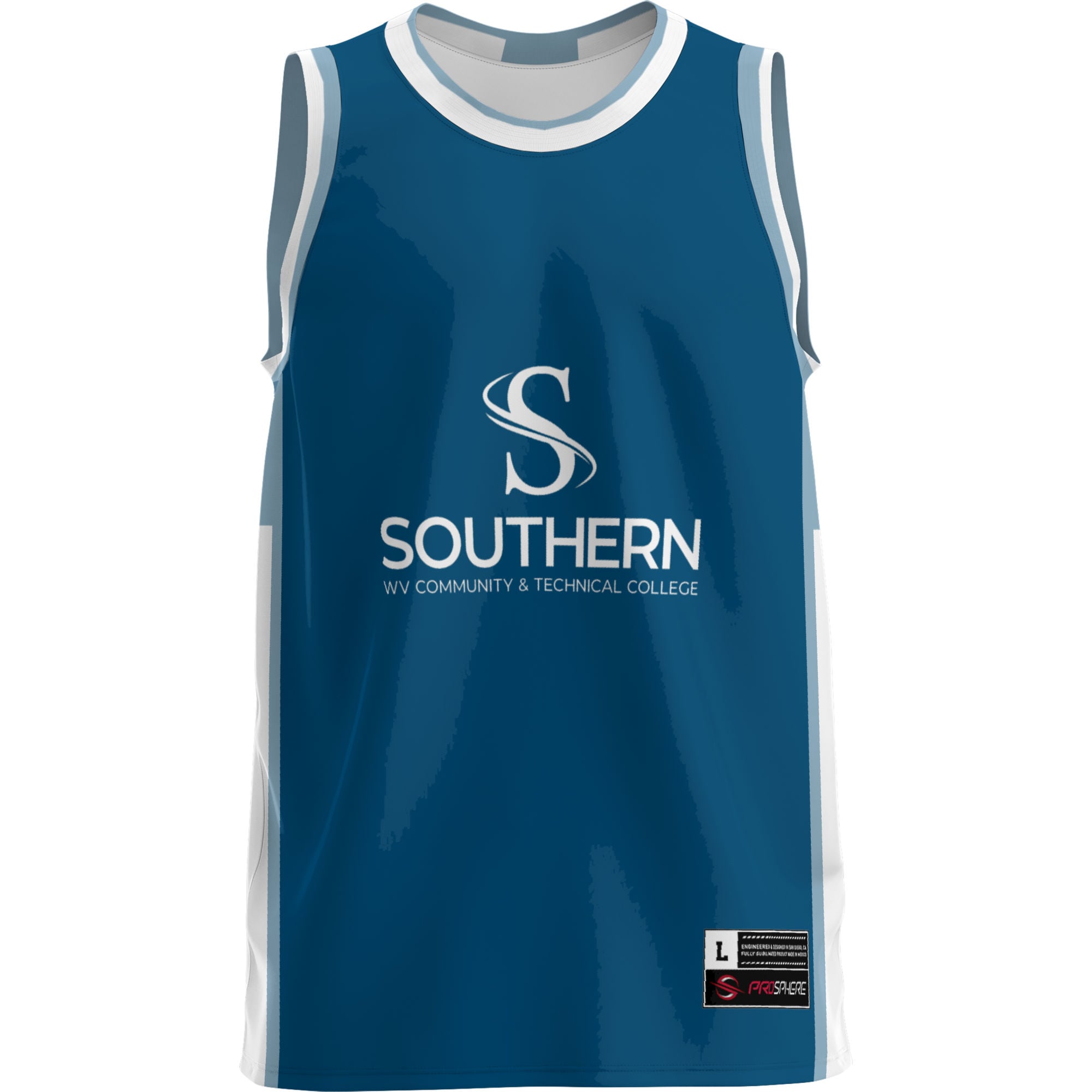 Southern West Virginia Community and Technical College Lightweight Basketball Jersey - front view