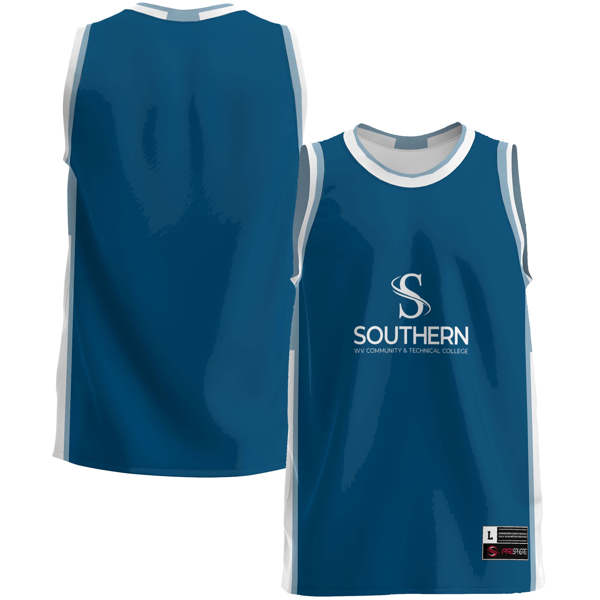 Southern West Virginia Community and Technical College Youth Lightweight - front and back view