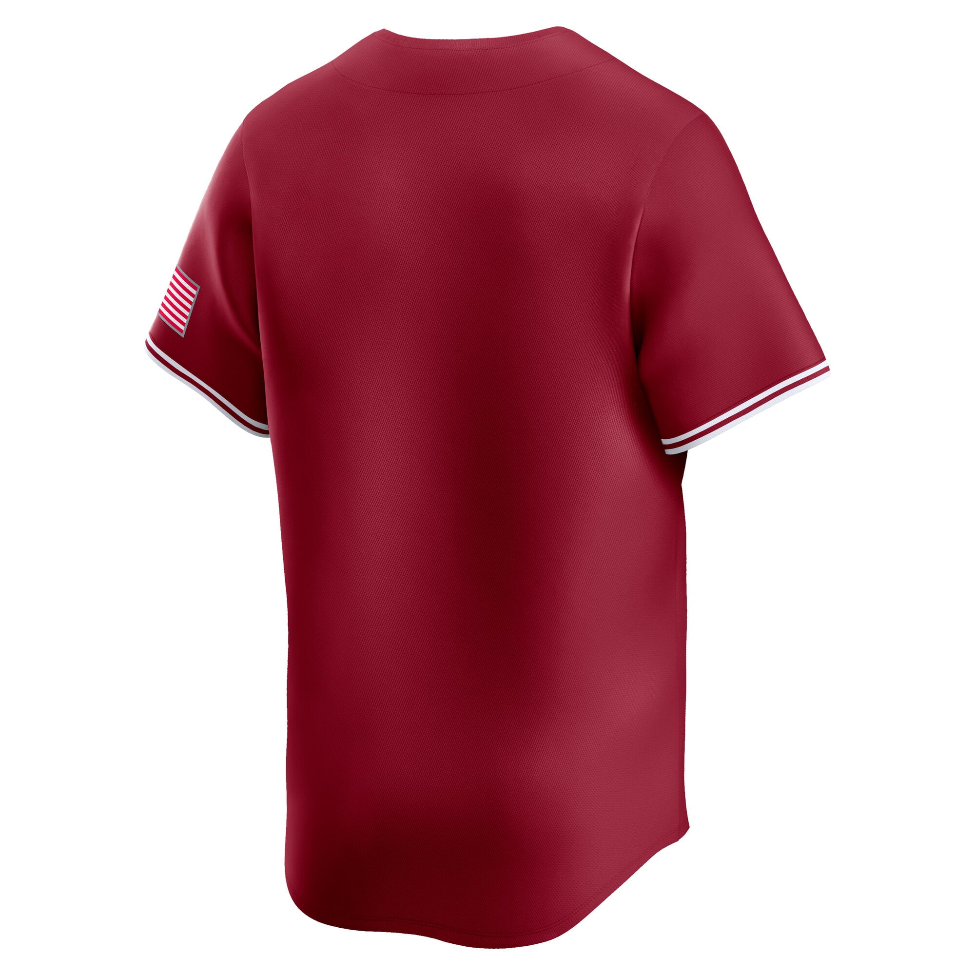 Stanford Cardinal Baseball Jersey Cardinal - back view