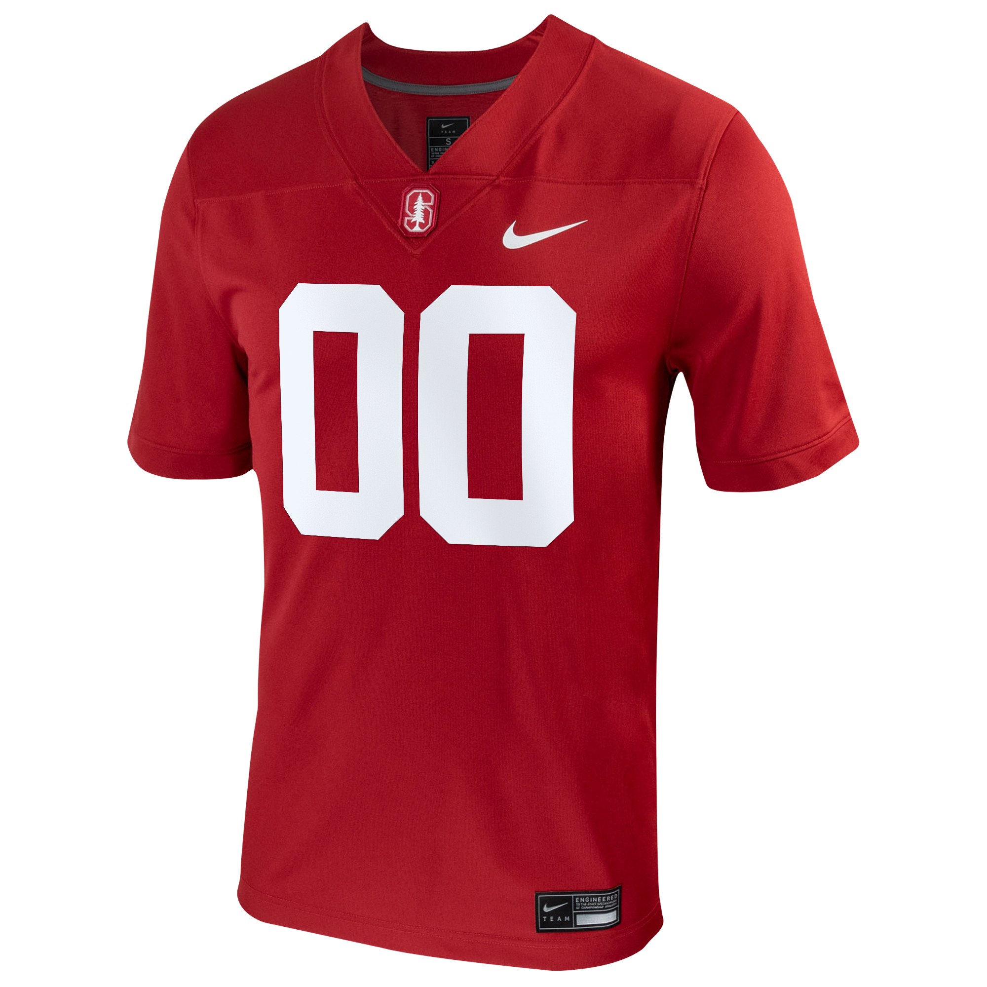 Stanford Cardinal Football Custom Jersey Cardinal - front view
