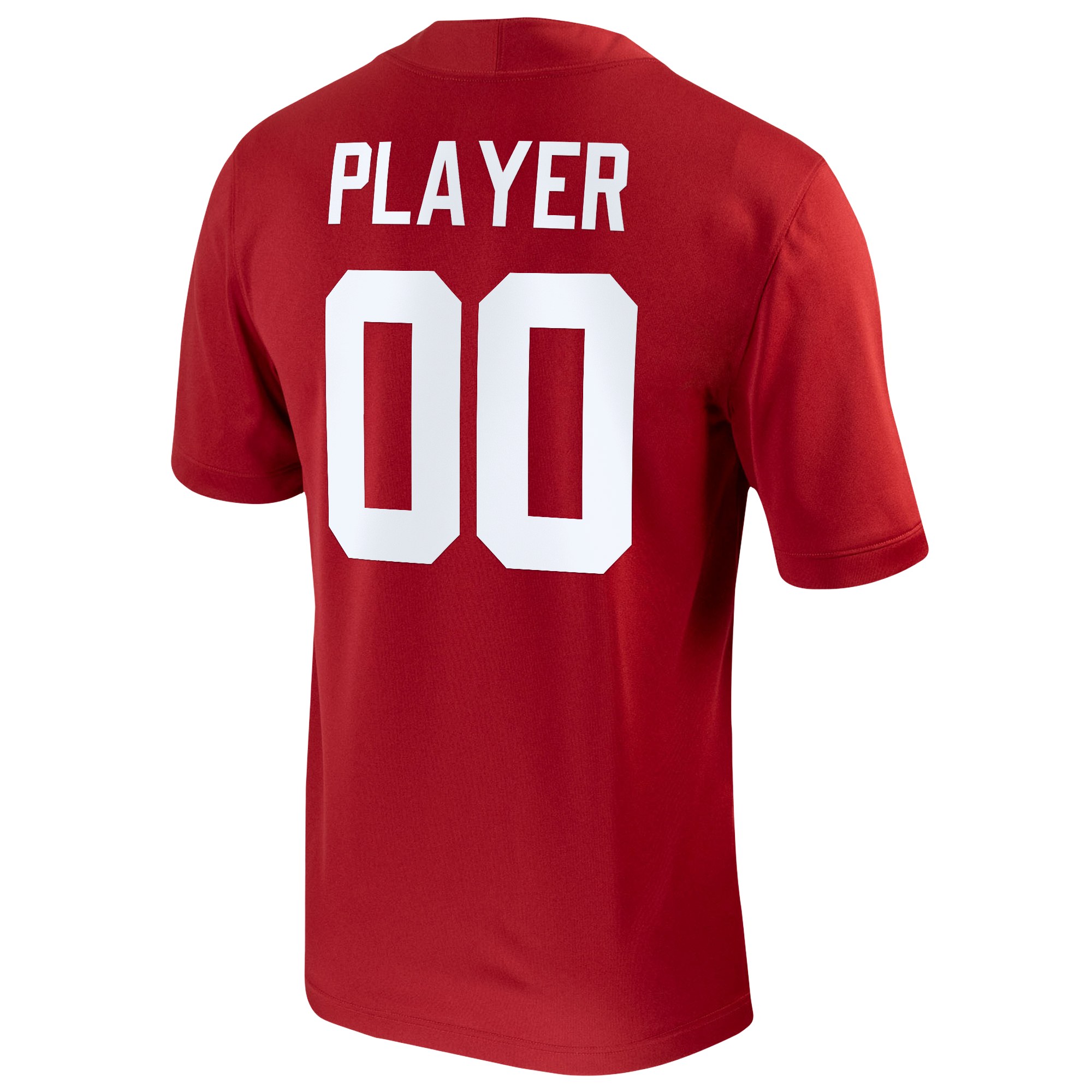 Stanford Cardinal Football Jersey Cardinal - back view