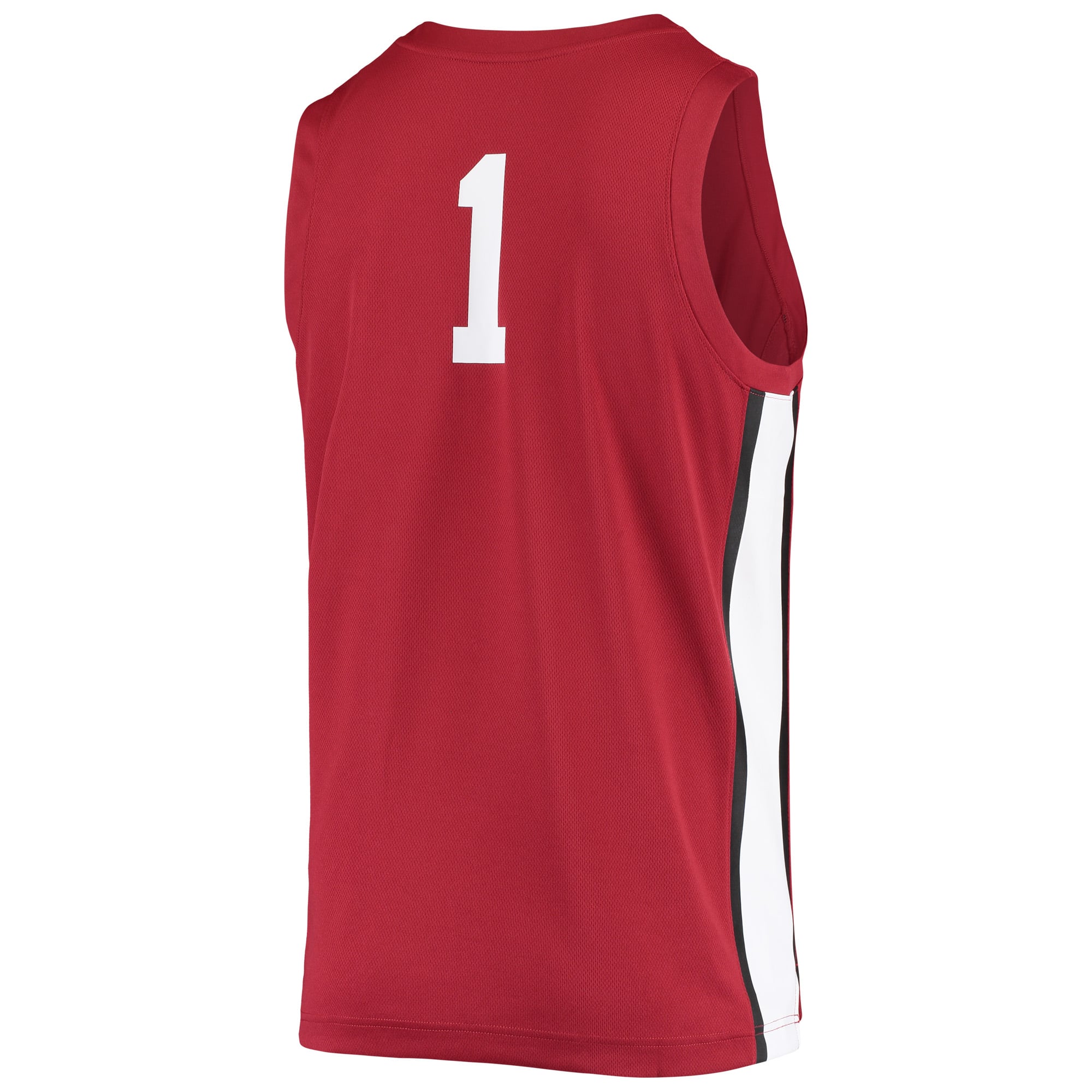 #1 Stanford Cardinal Unisex Basketball Jersey Cardinal - back view