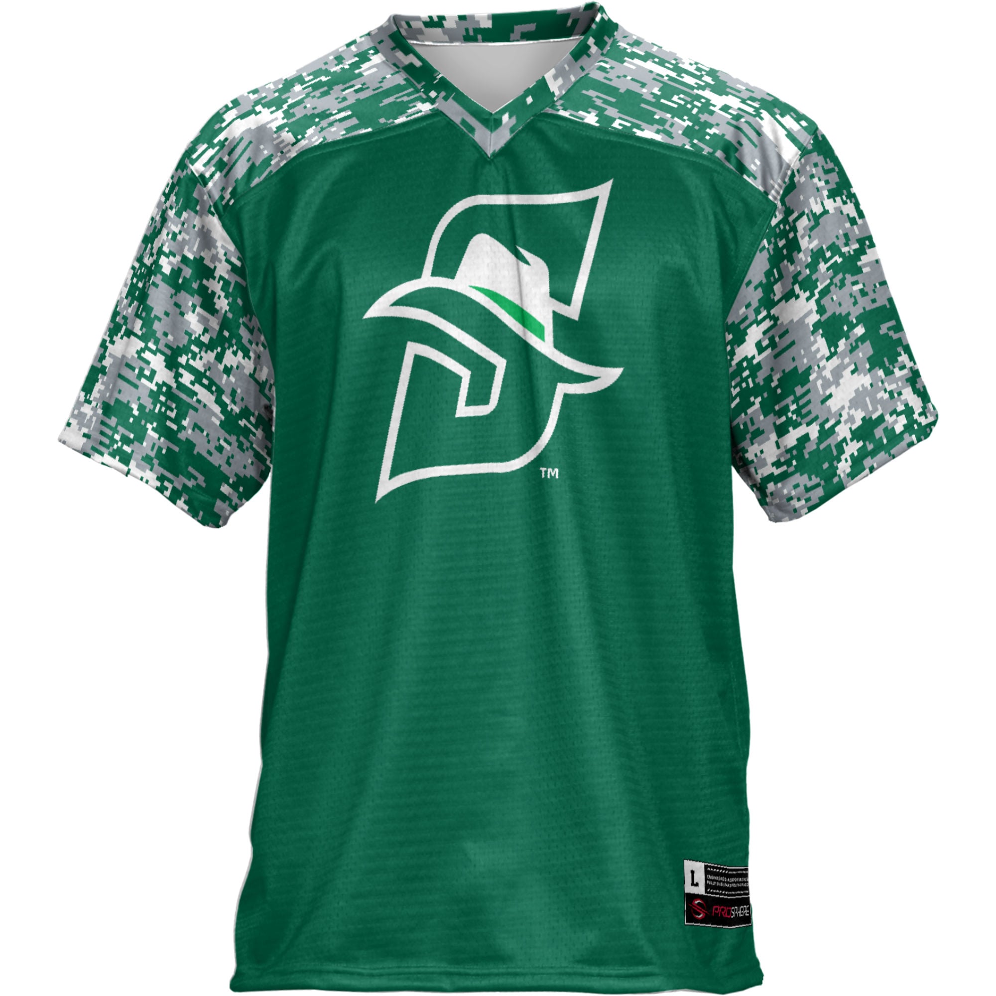 Stetson Hatters Football Jersey Green - front view