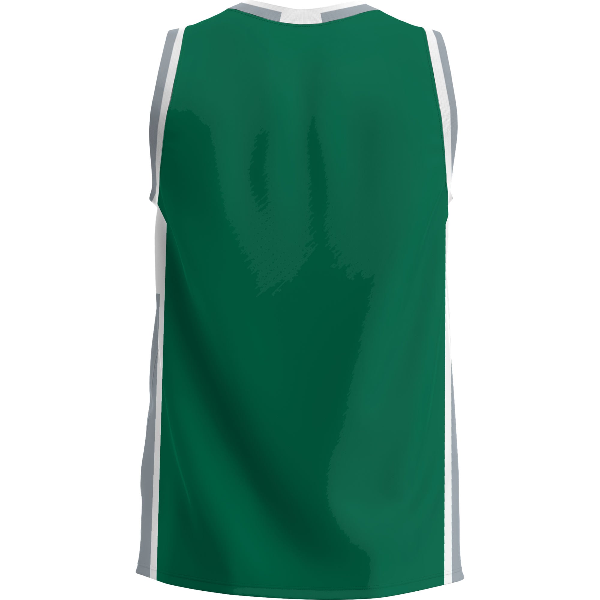Stetson Hatters Lightweight Basketball Jersey Green - back view