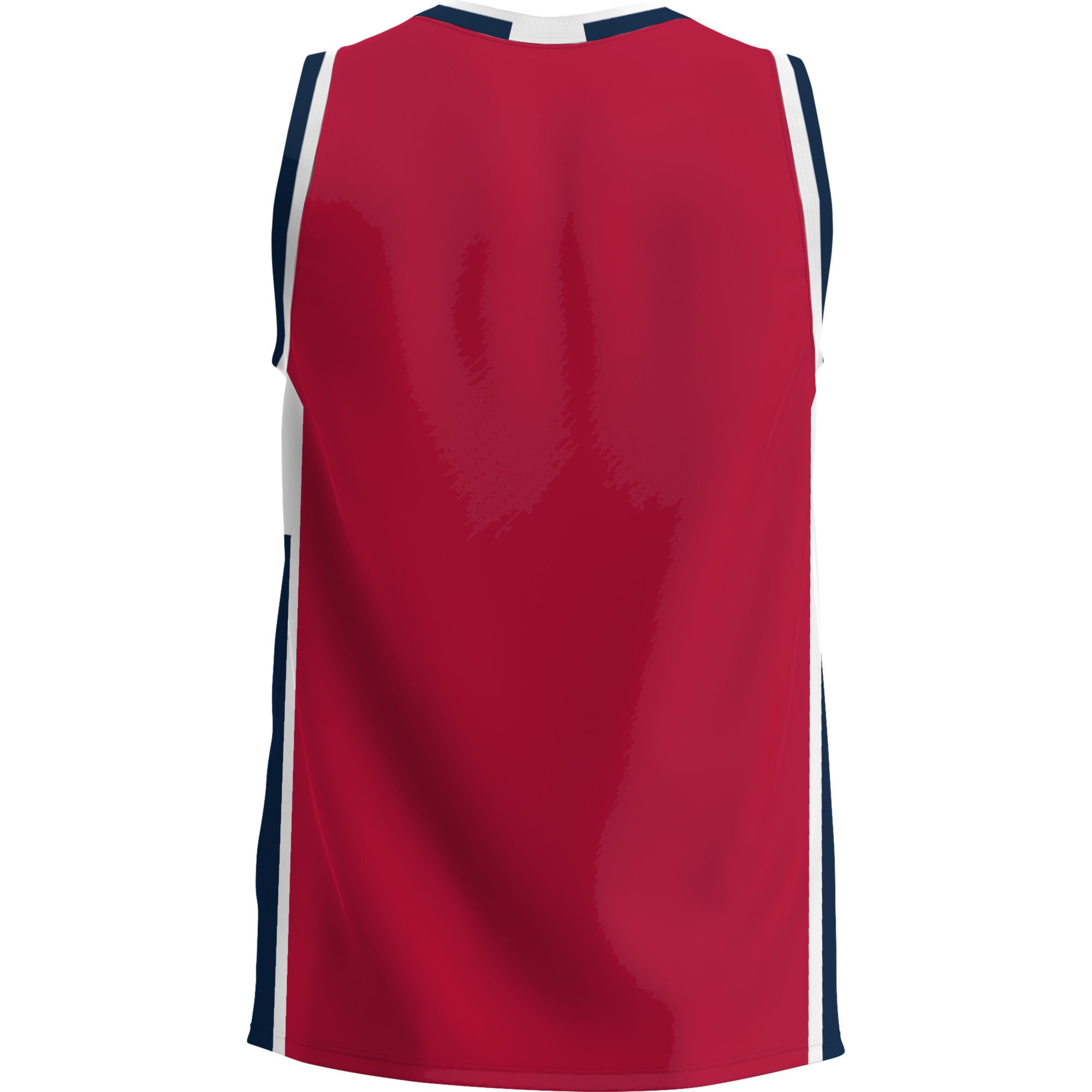 Stony Brook Seawolves Lightweight Basketball Jersey Red - back view