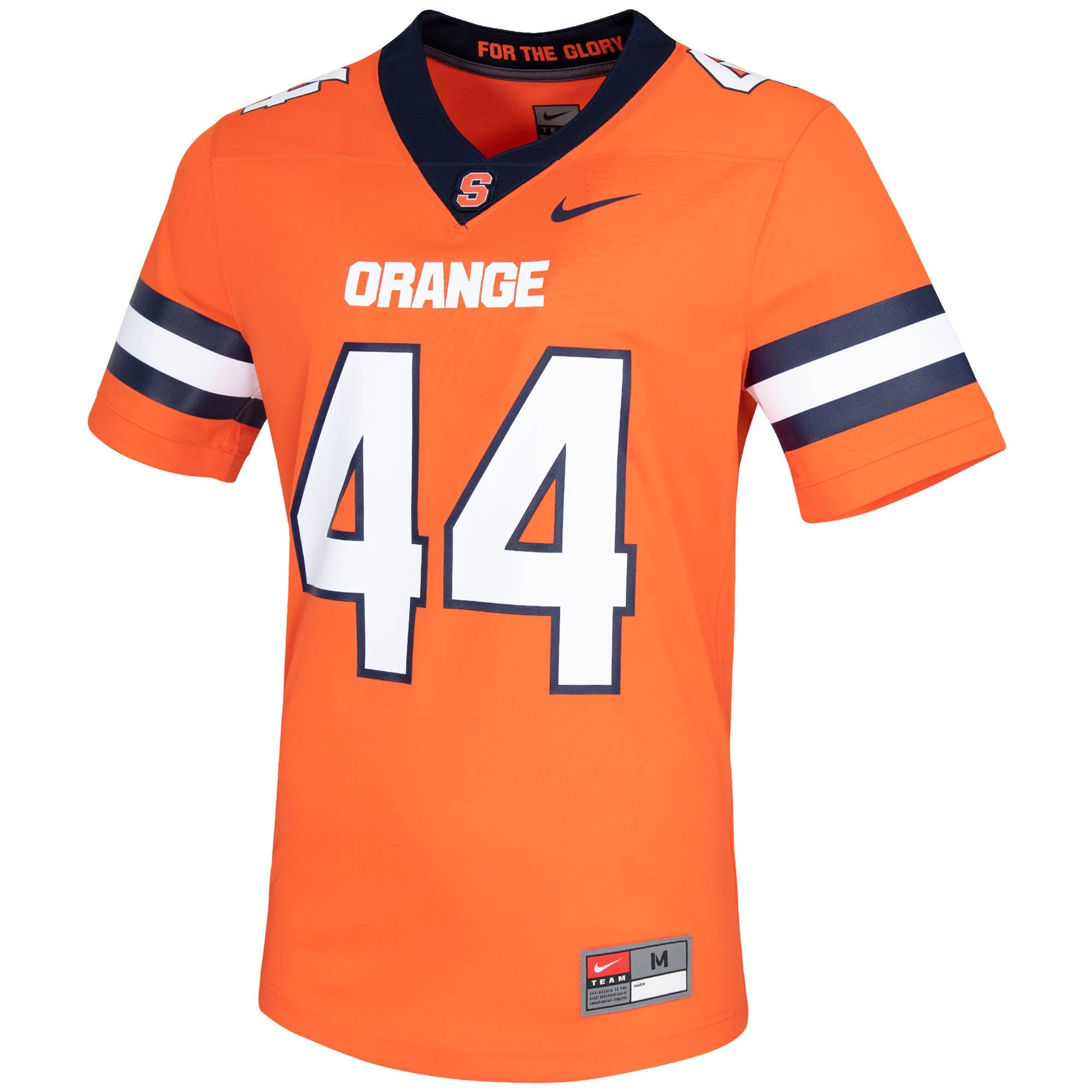 #44 Syracuse Orange Jersey Orange - front view