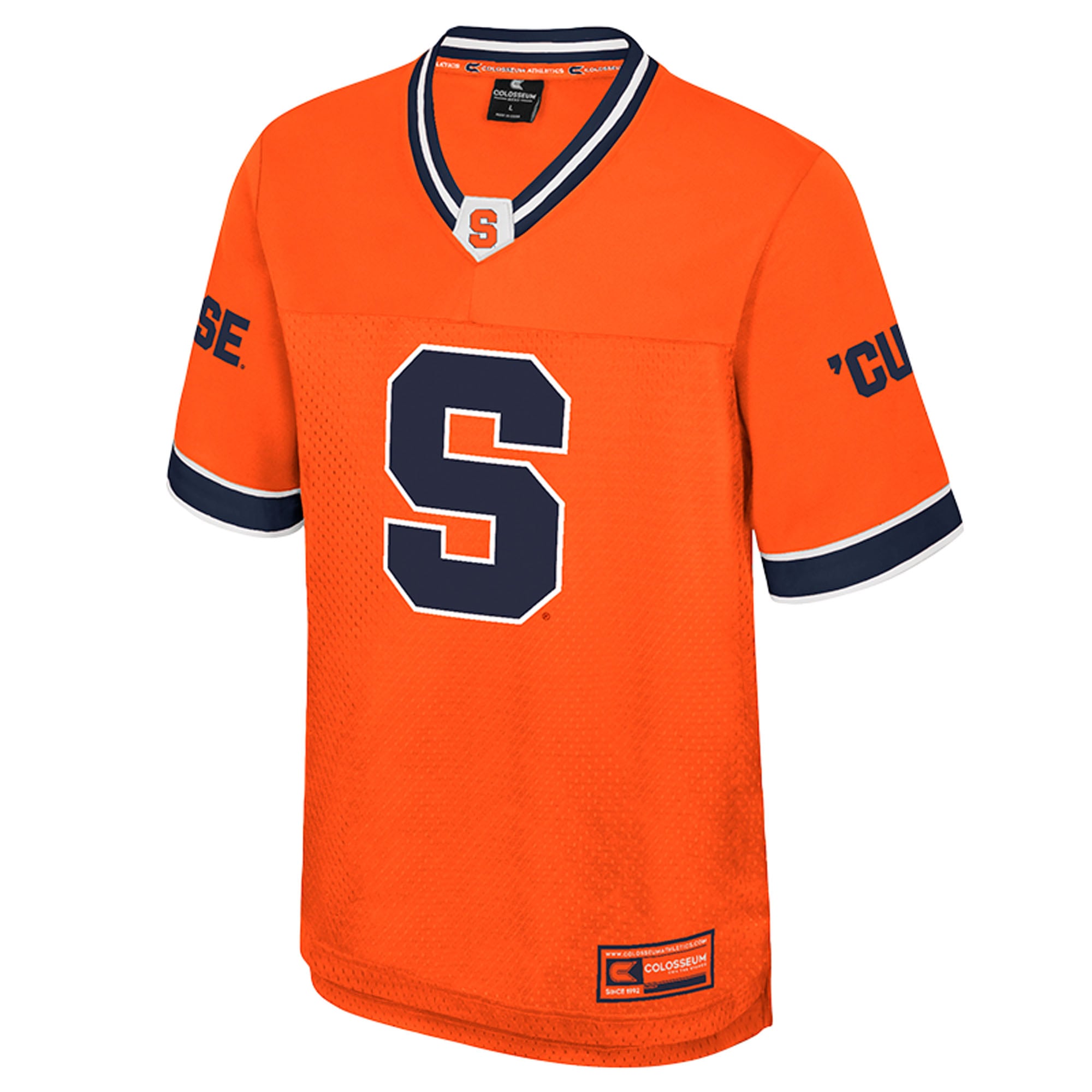 Syracuse Orange Nothing But The Hits Football Jersey Orange - front view