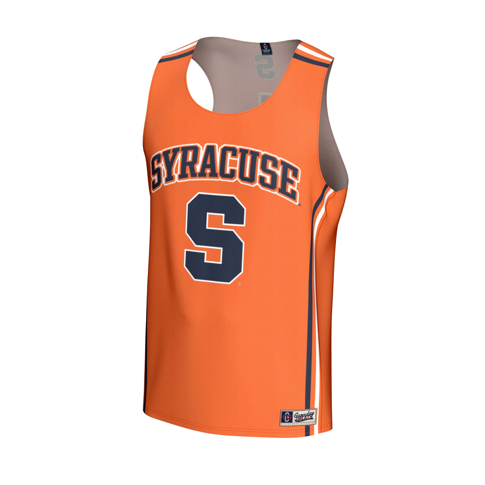Syracuse Orange Unisex Lightweight Collegiate Women's Field Hockey Fashion Jersey - front view