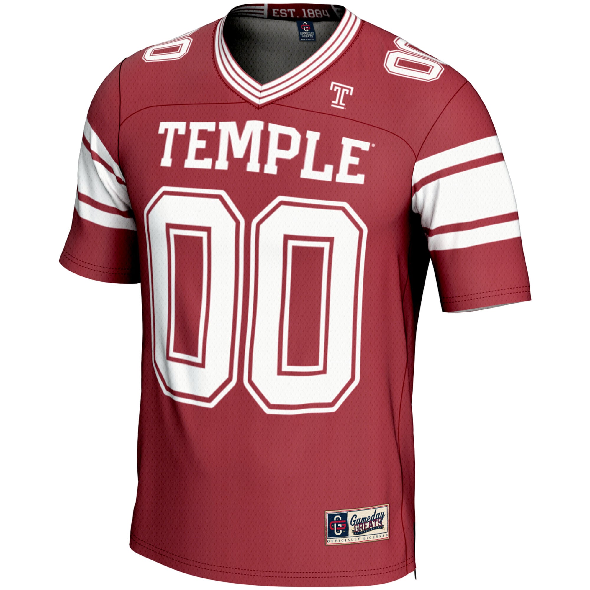Temple Owls Football Jersey Crimson - front view