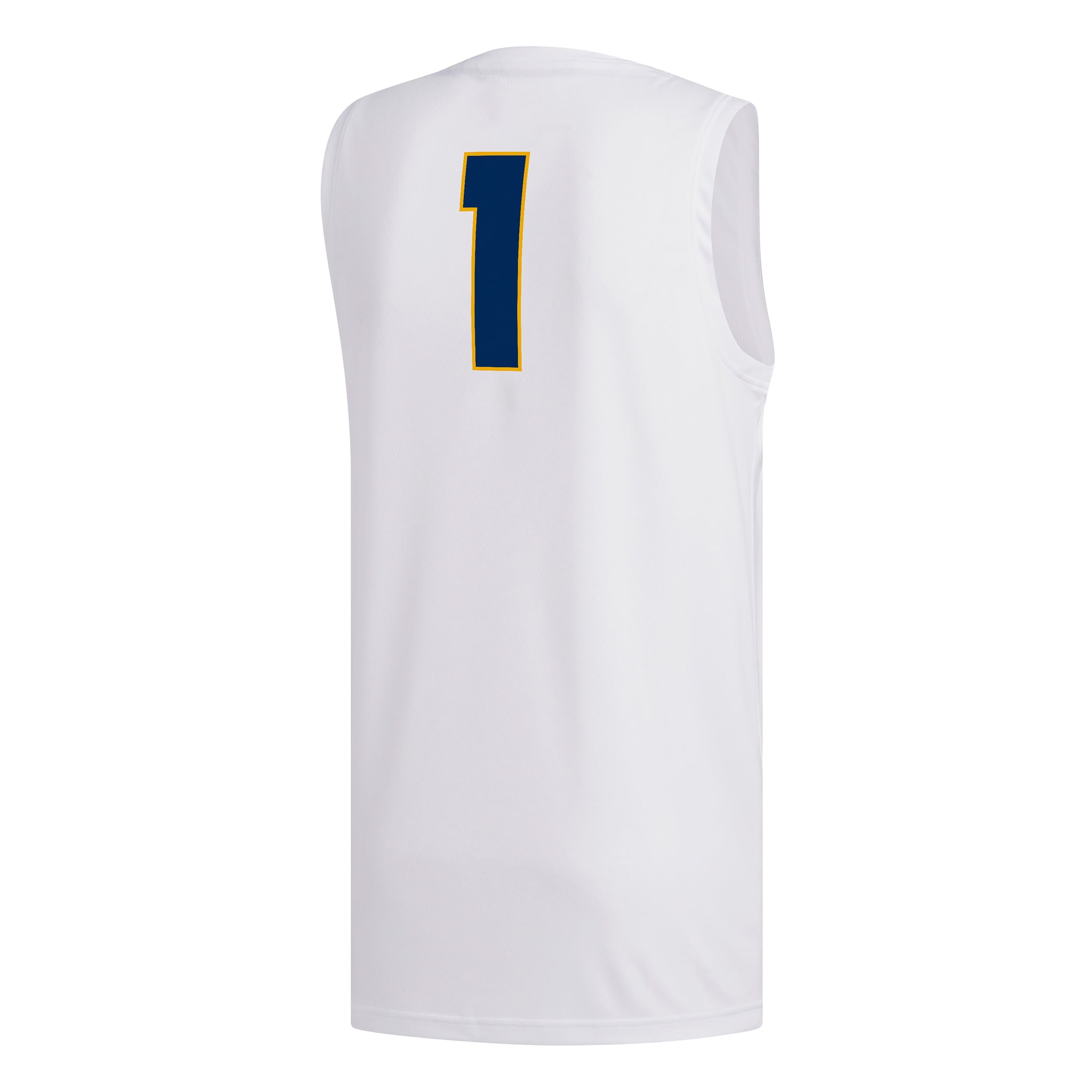 #1 Tennessee Chattanooga Mocs Basketball Jersey White - back view