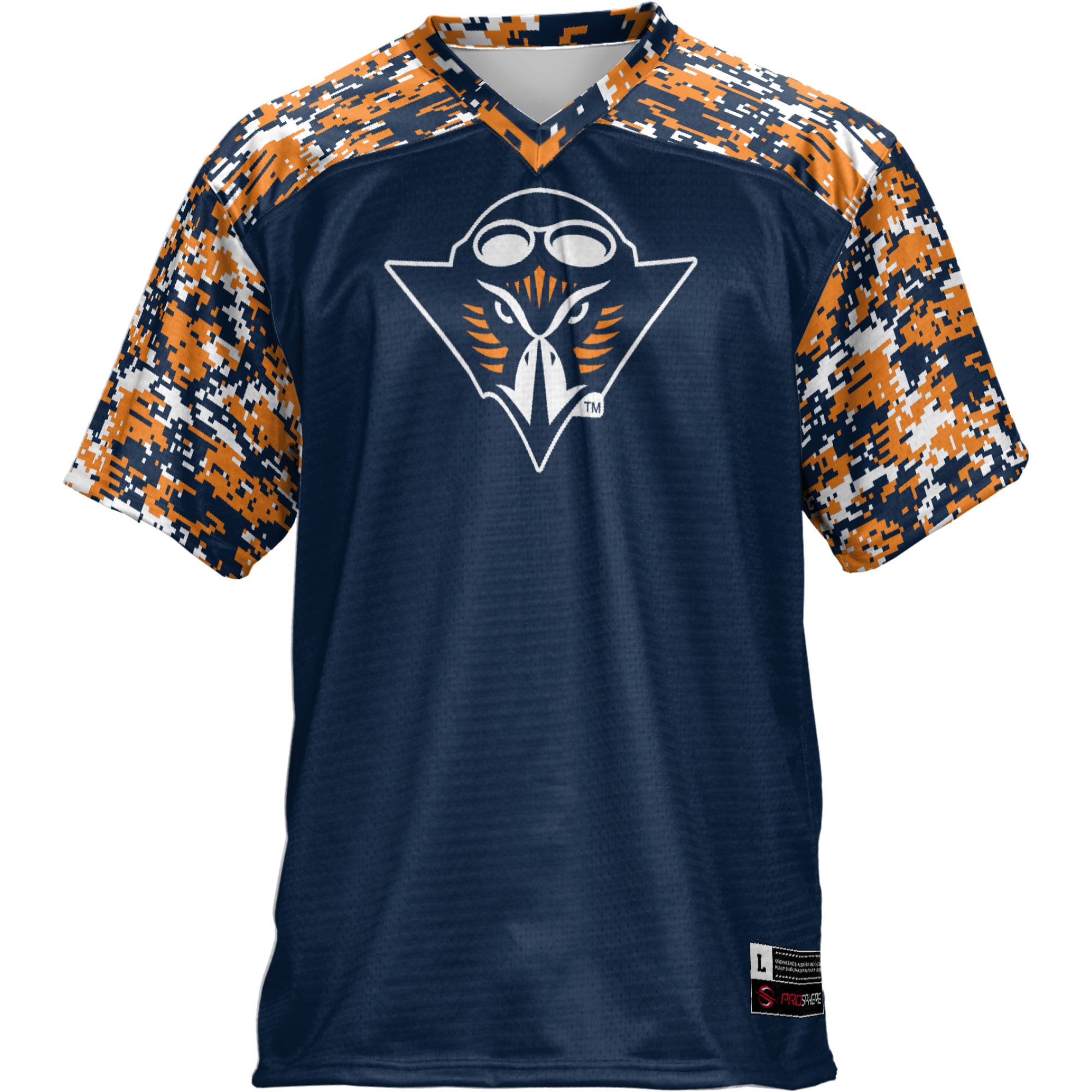 Tennessee-Martin Skyhawks Football Jersey Navy - front view