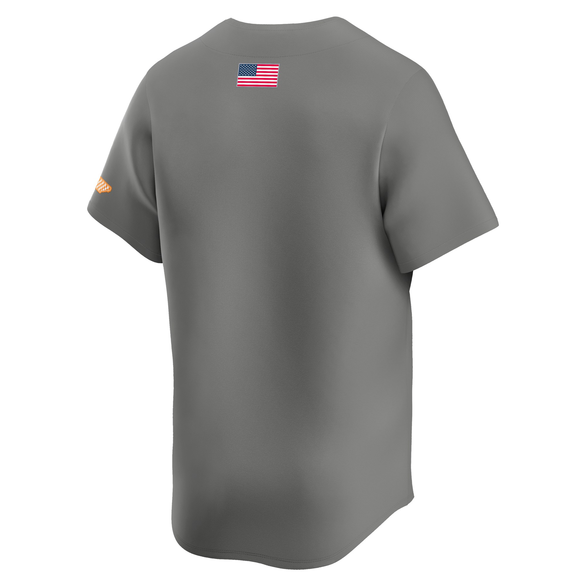 Tennessee Volunteers Alternate Baseball Jersey Gray - back view