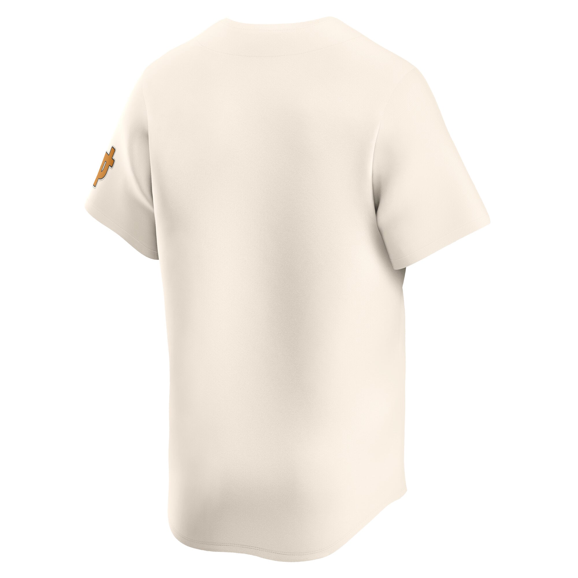 Tennessee Volunteers Baseball Jersey Natural - back view