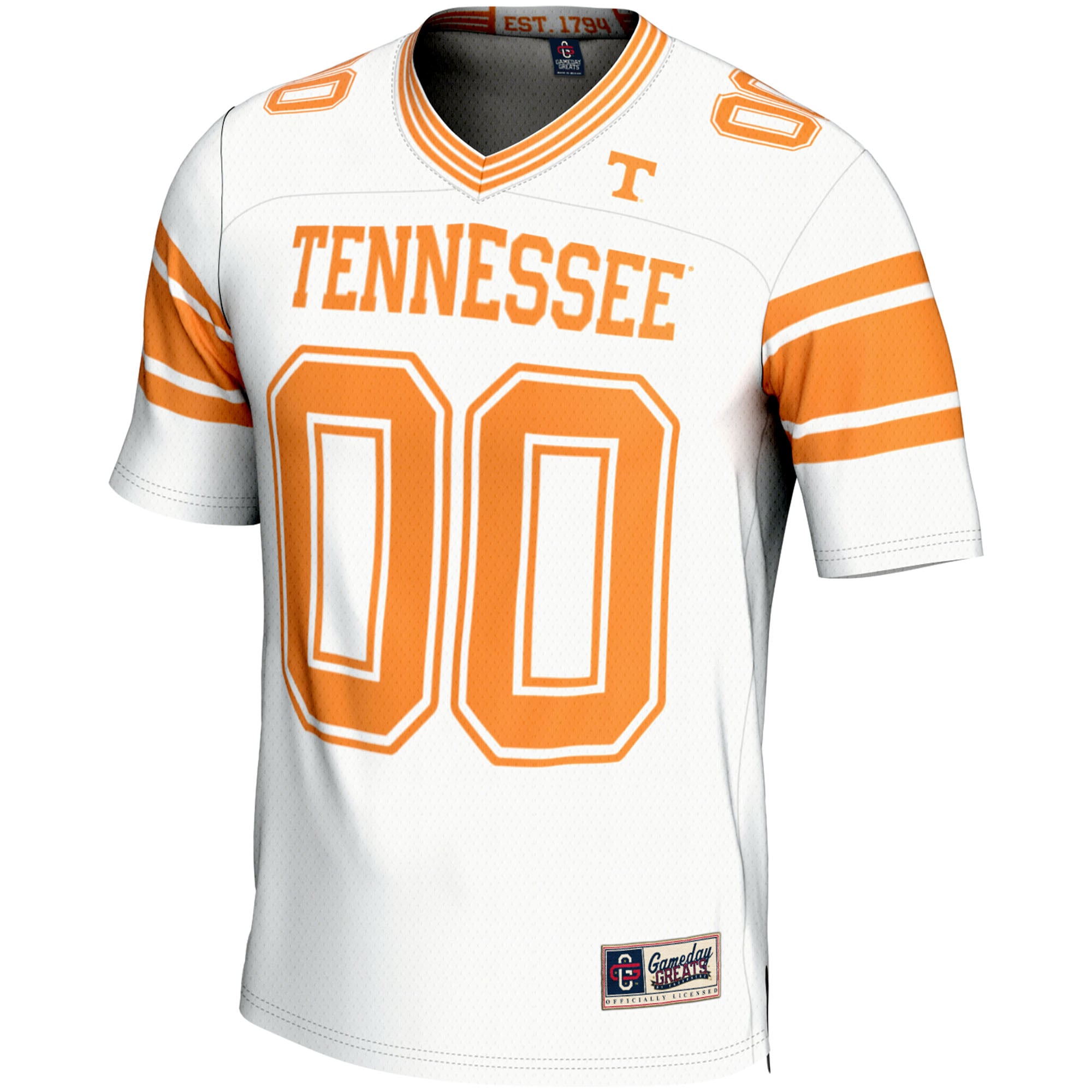Tennessee Volunteers Football Jersey White - front view