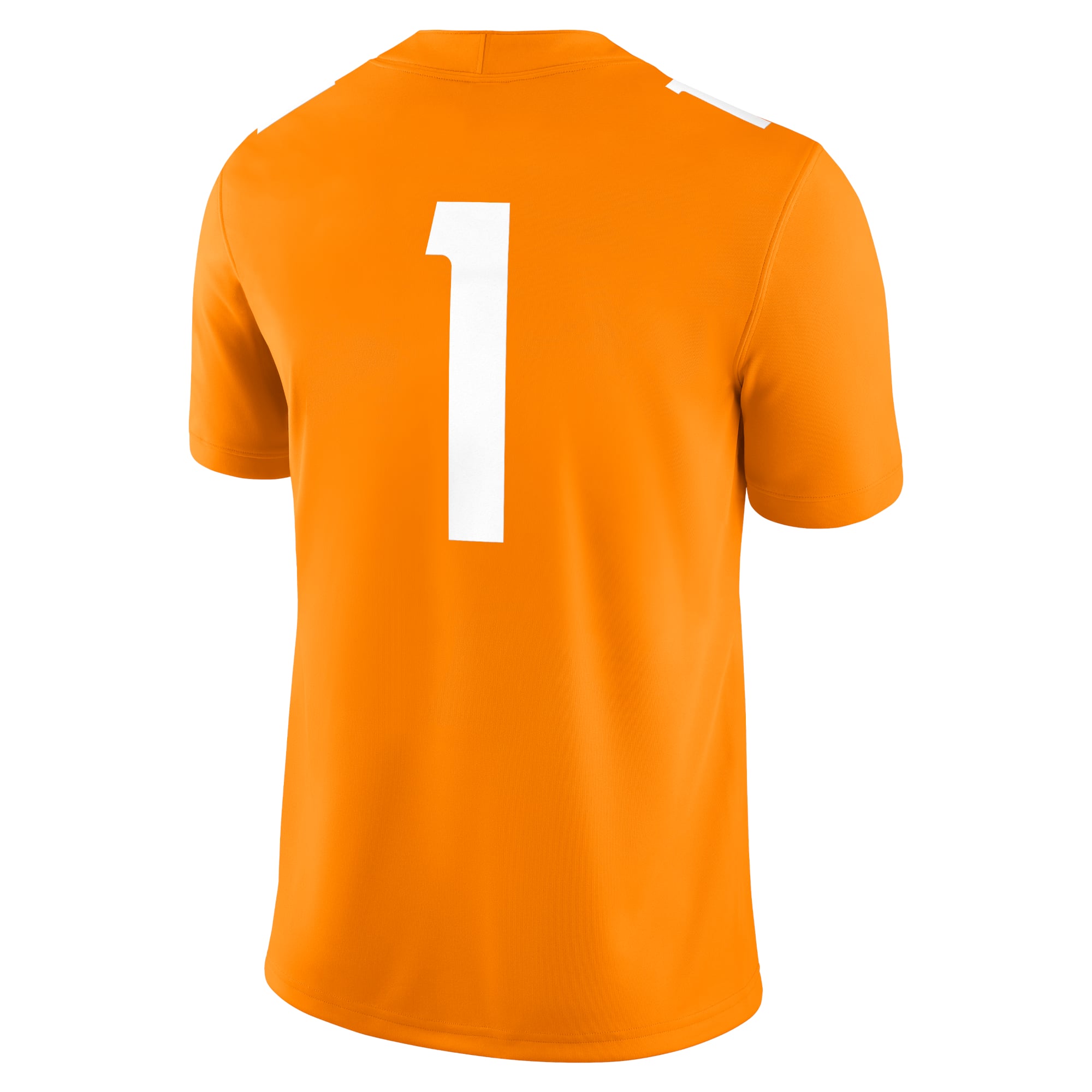 #1 Tennessee Volunteers Jersey Tennessee Orange - back view