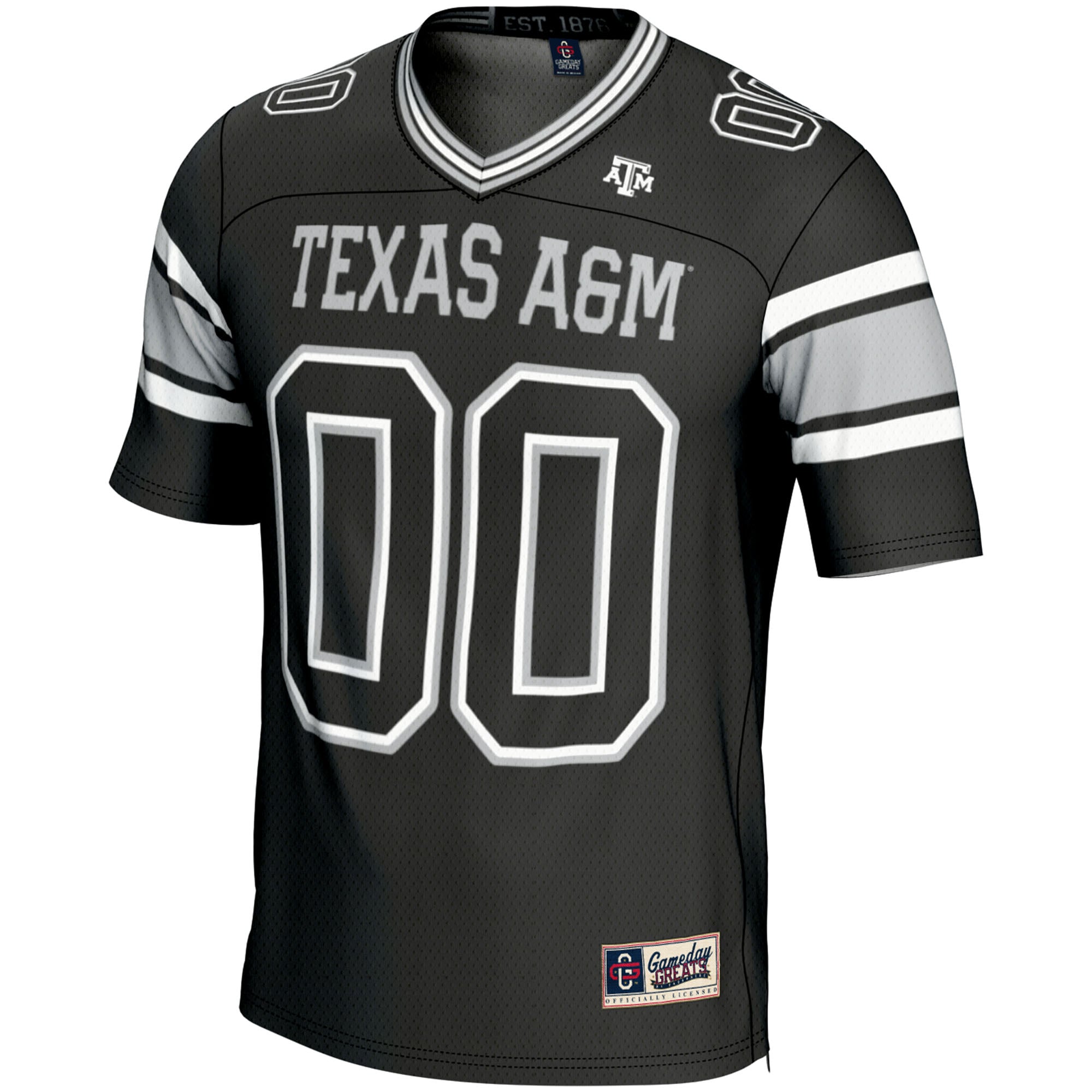Texas A&M Aggies Football Jersey Black - front view