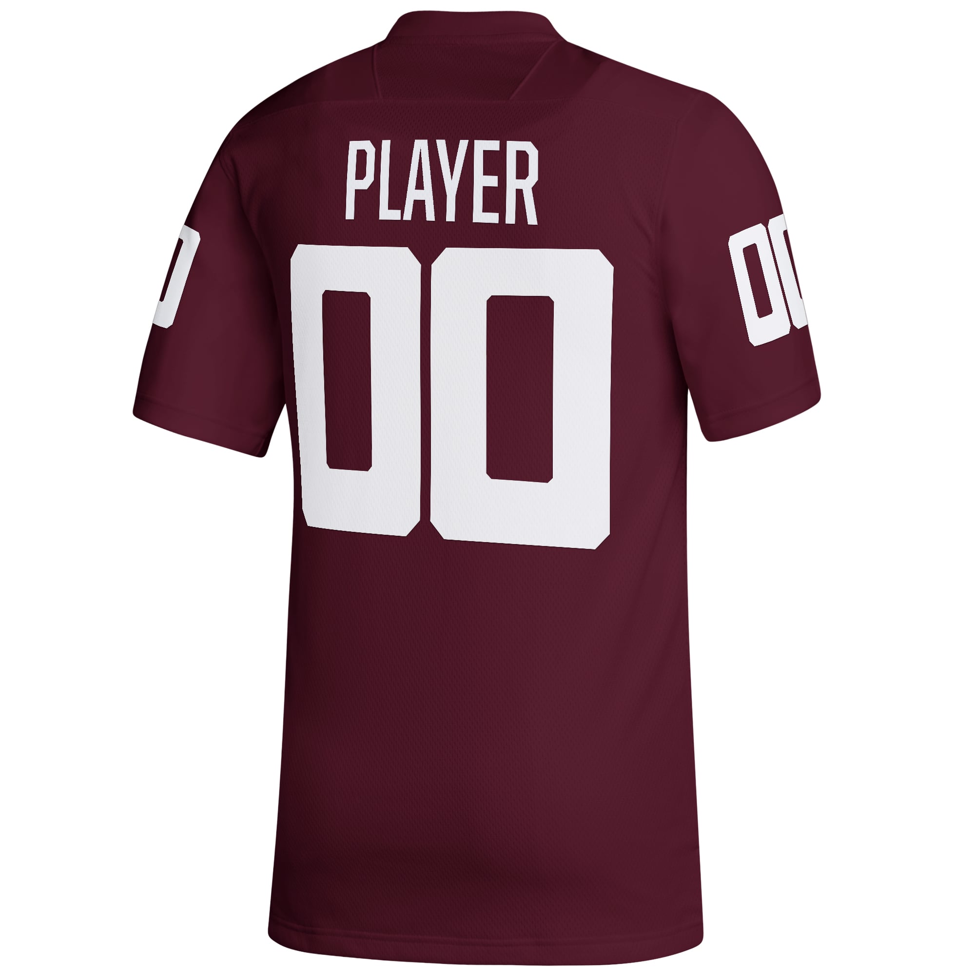 Texas A&M Aggies Football Jersey Maroon - back view