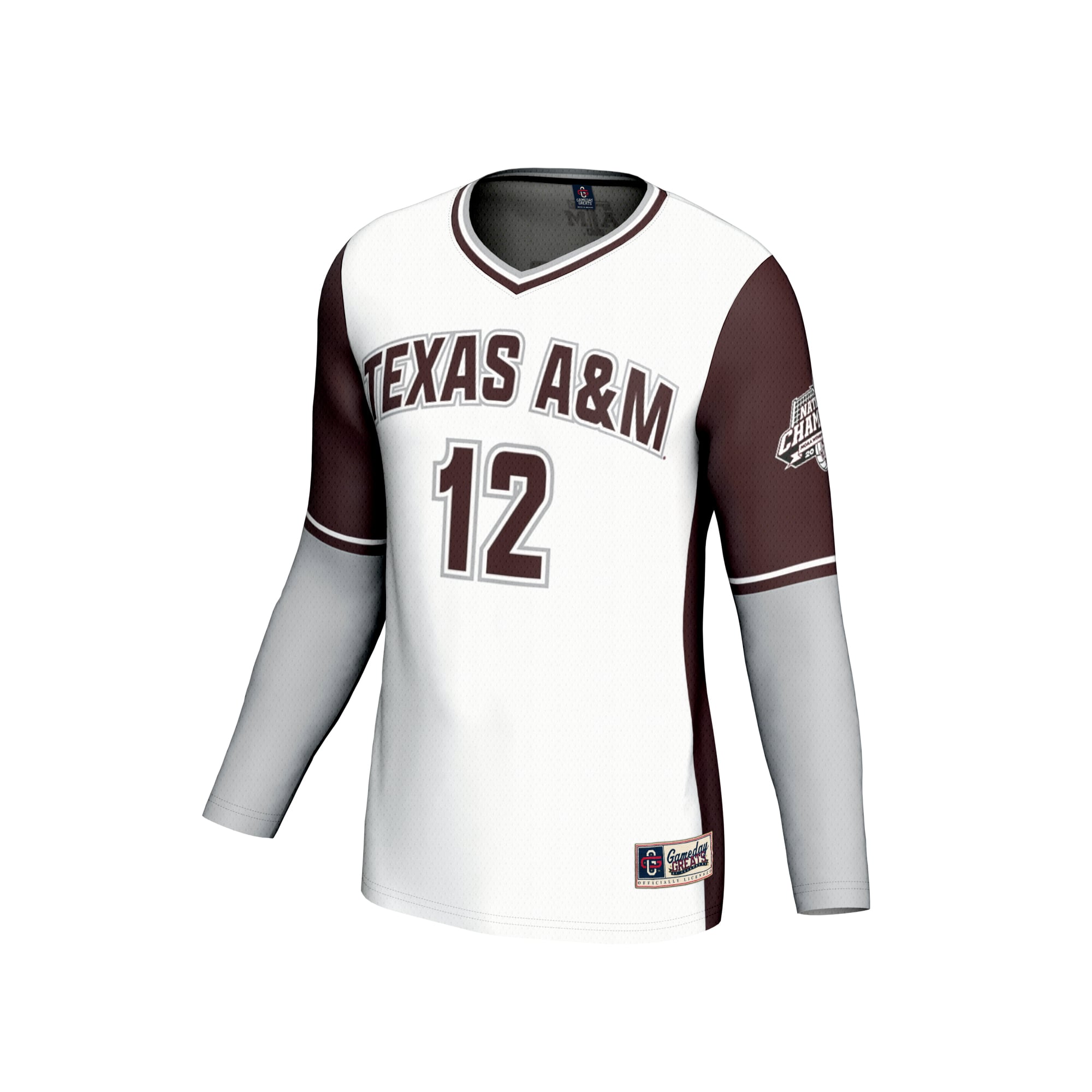 Texas A&M Aggies Unisex 2025 NCAA Volleyball National Champions Commemorative Fashion - front view
