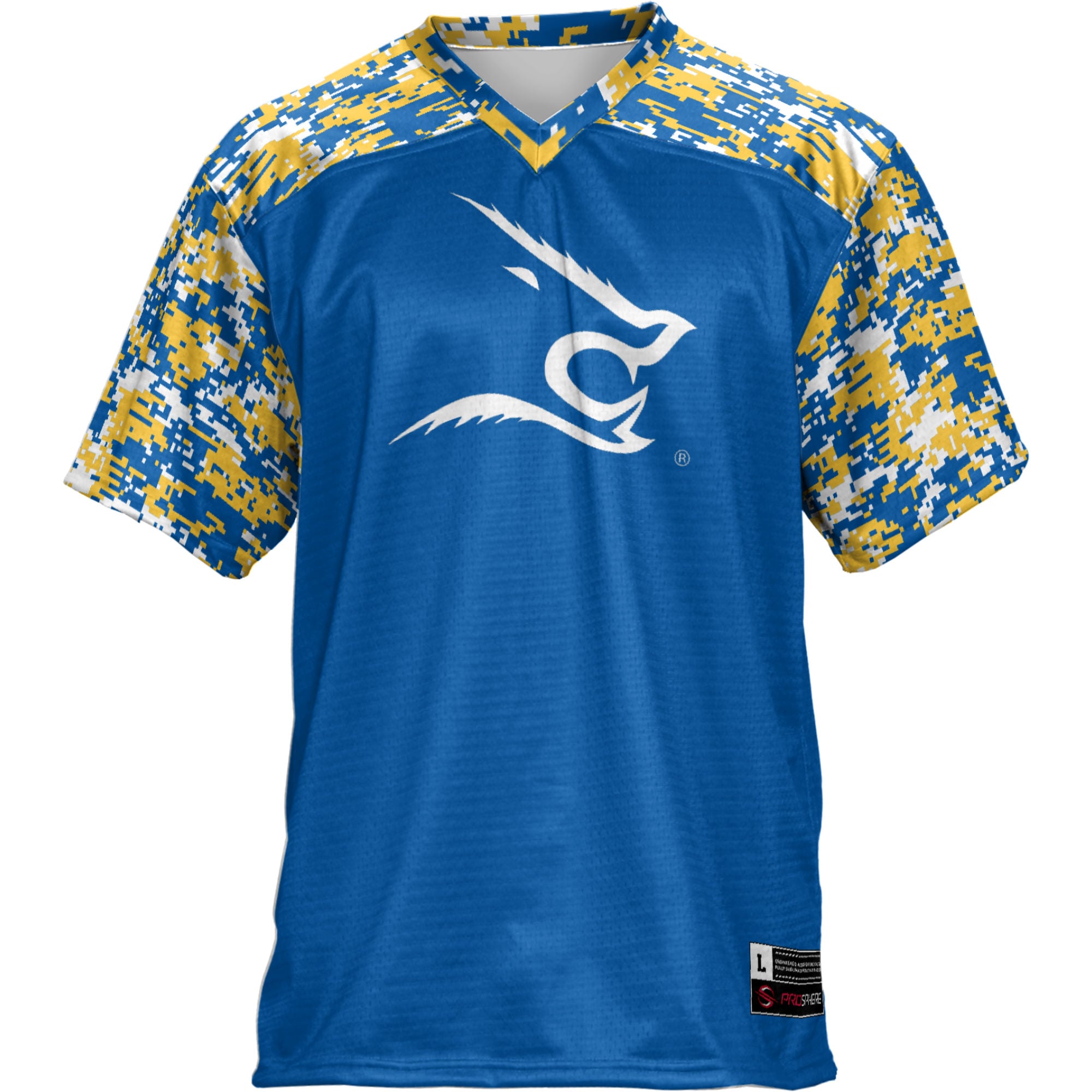 Texas A&M Kingsville Javelinas Football Jersey Blue - front view