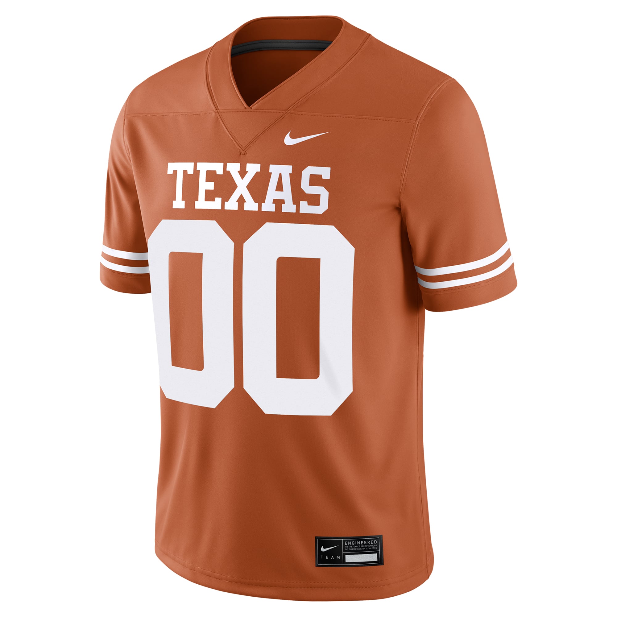Texas Longhorns Jersey Texas Orange - front view
