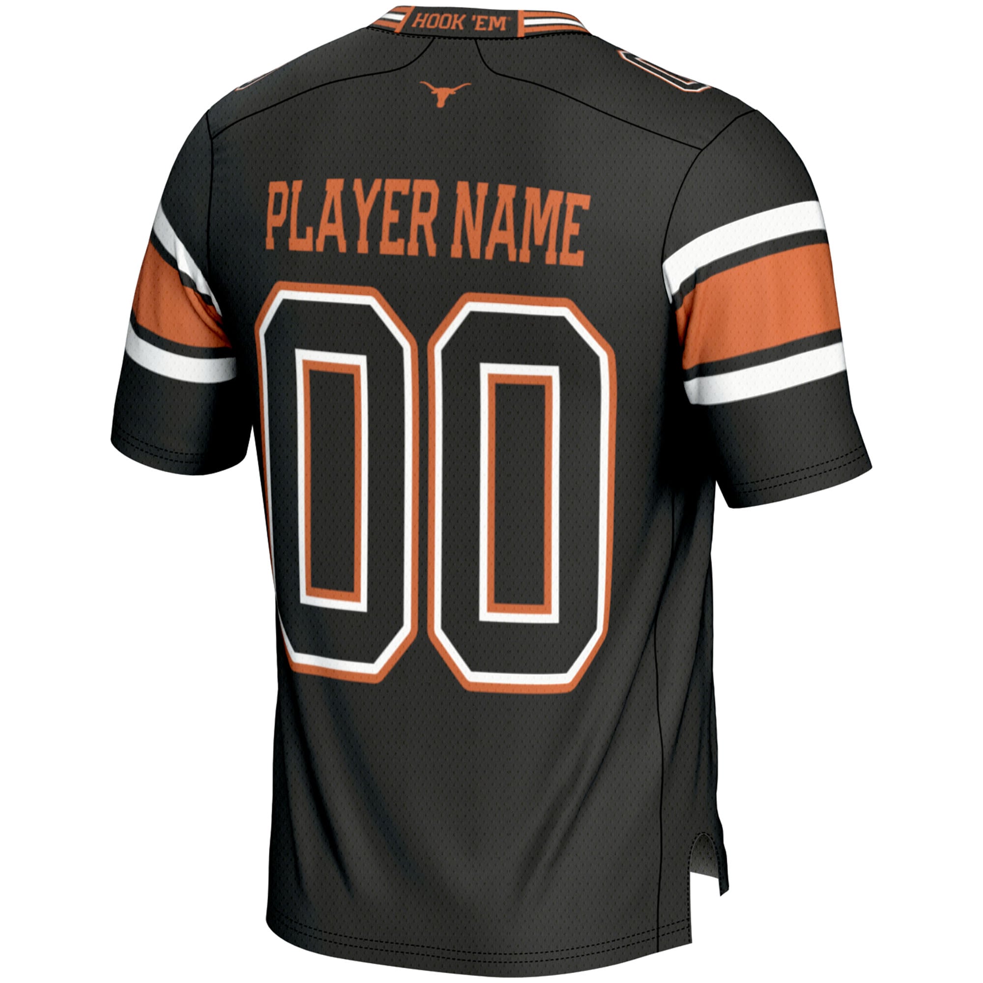 Texas Longhorns Football Jersey Black - back view