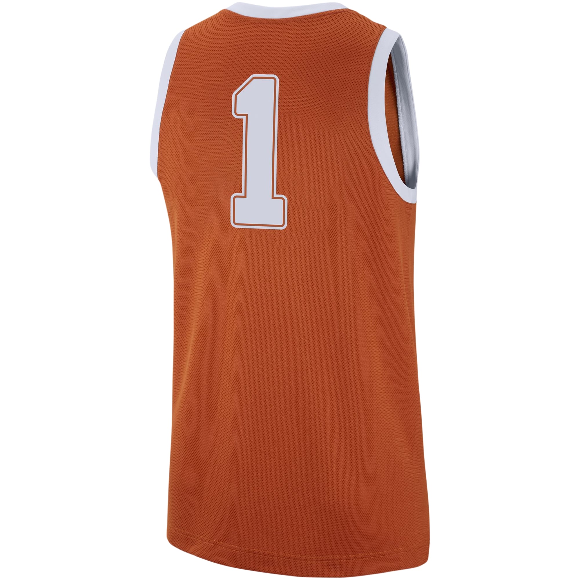 #1 Texas Longhorns Jersey Burnt Orange - back view