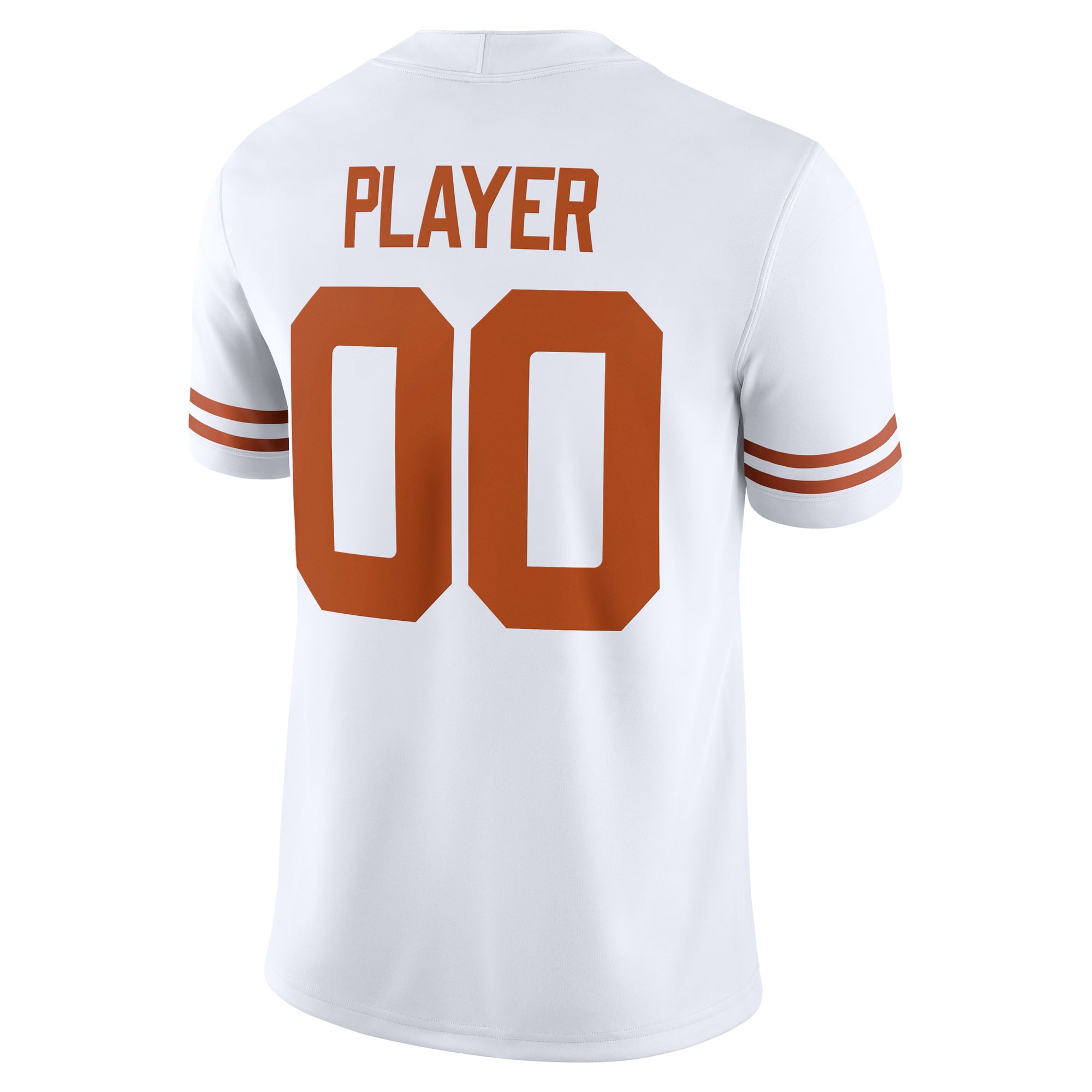 Texas Longhorns Jersey White - back view
