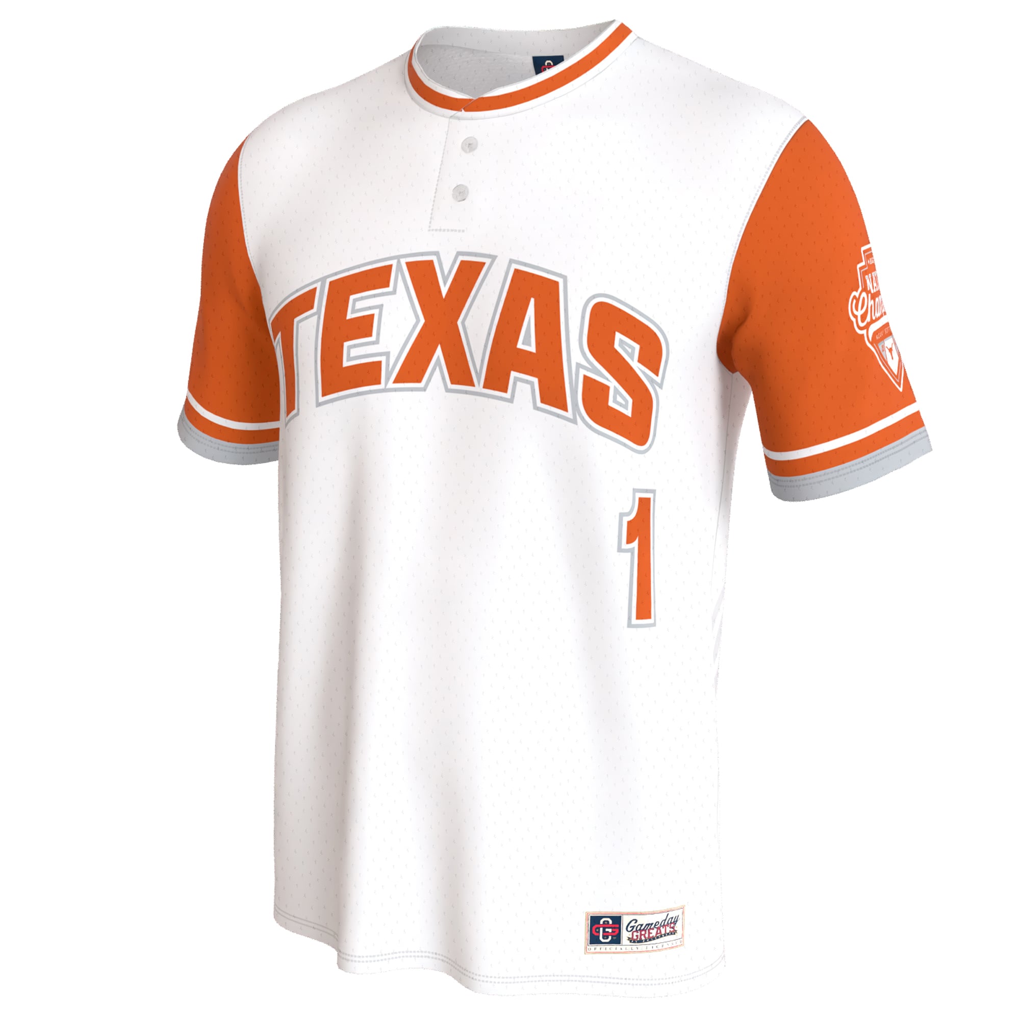 Texas Longhorns Unisex 2026 NCAA Softball National Champions Lightweight Commemorative - front view