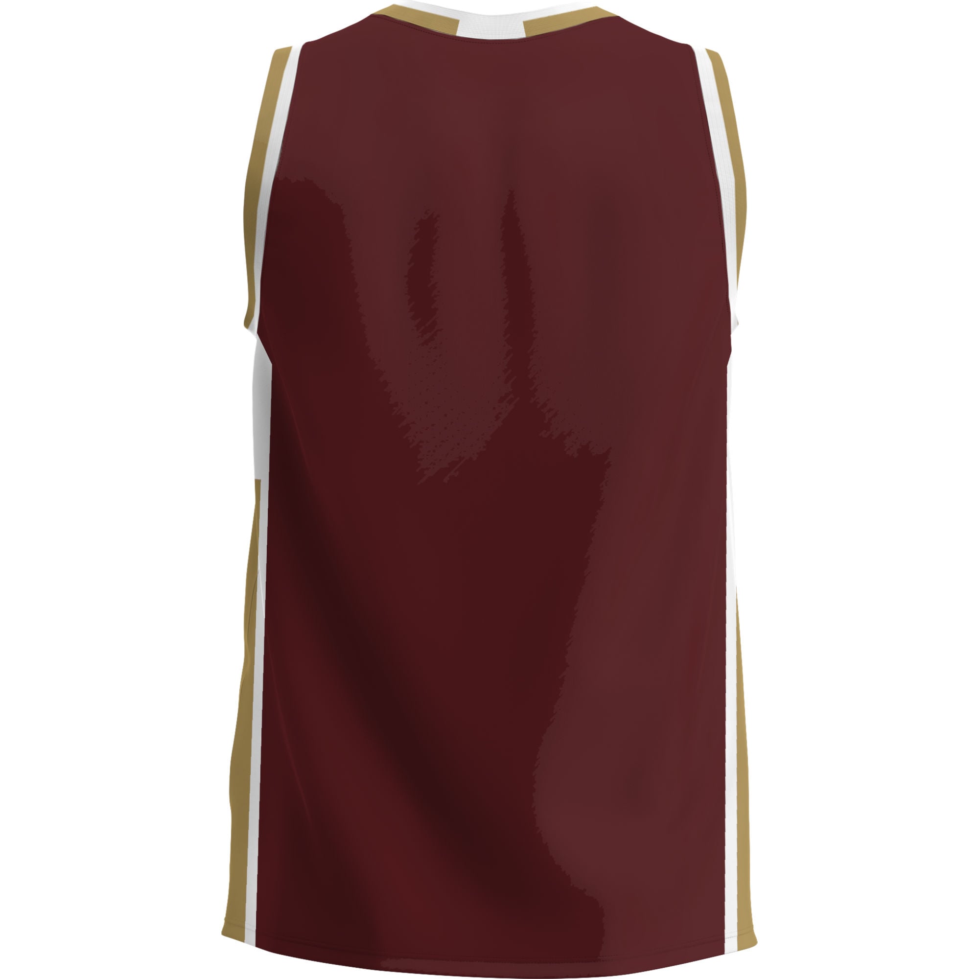 Texas State Bobcats Lightweight Basketball Jersey Maroon - back view