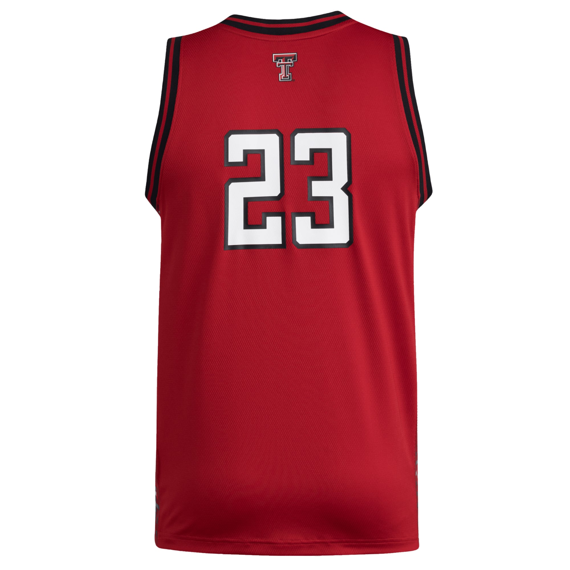#23 Texas Tech Red Raiders Jersey Red - back view