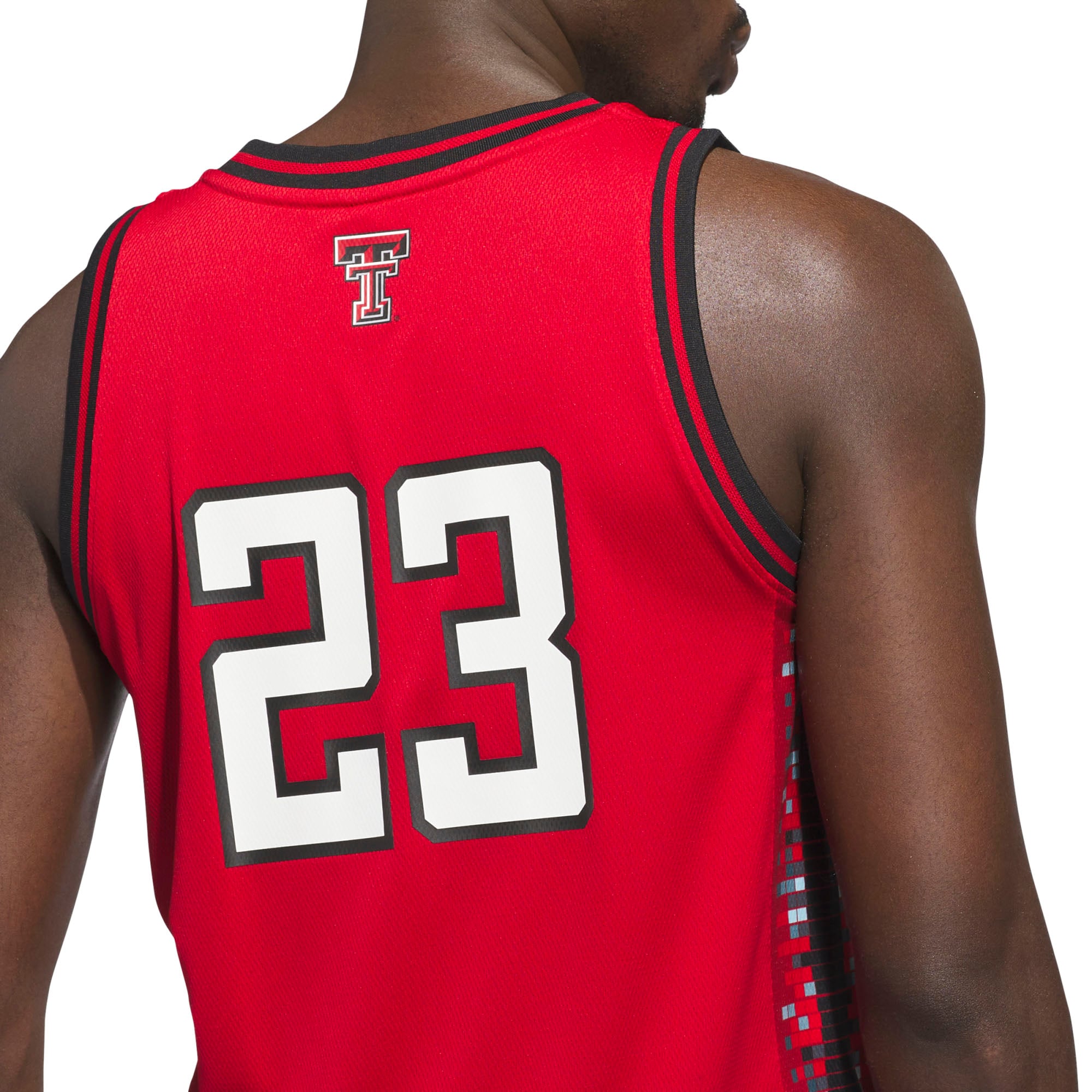 #23 Texas Tech Red Raiders Jersey Red - detail view 2