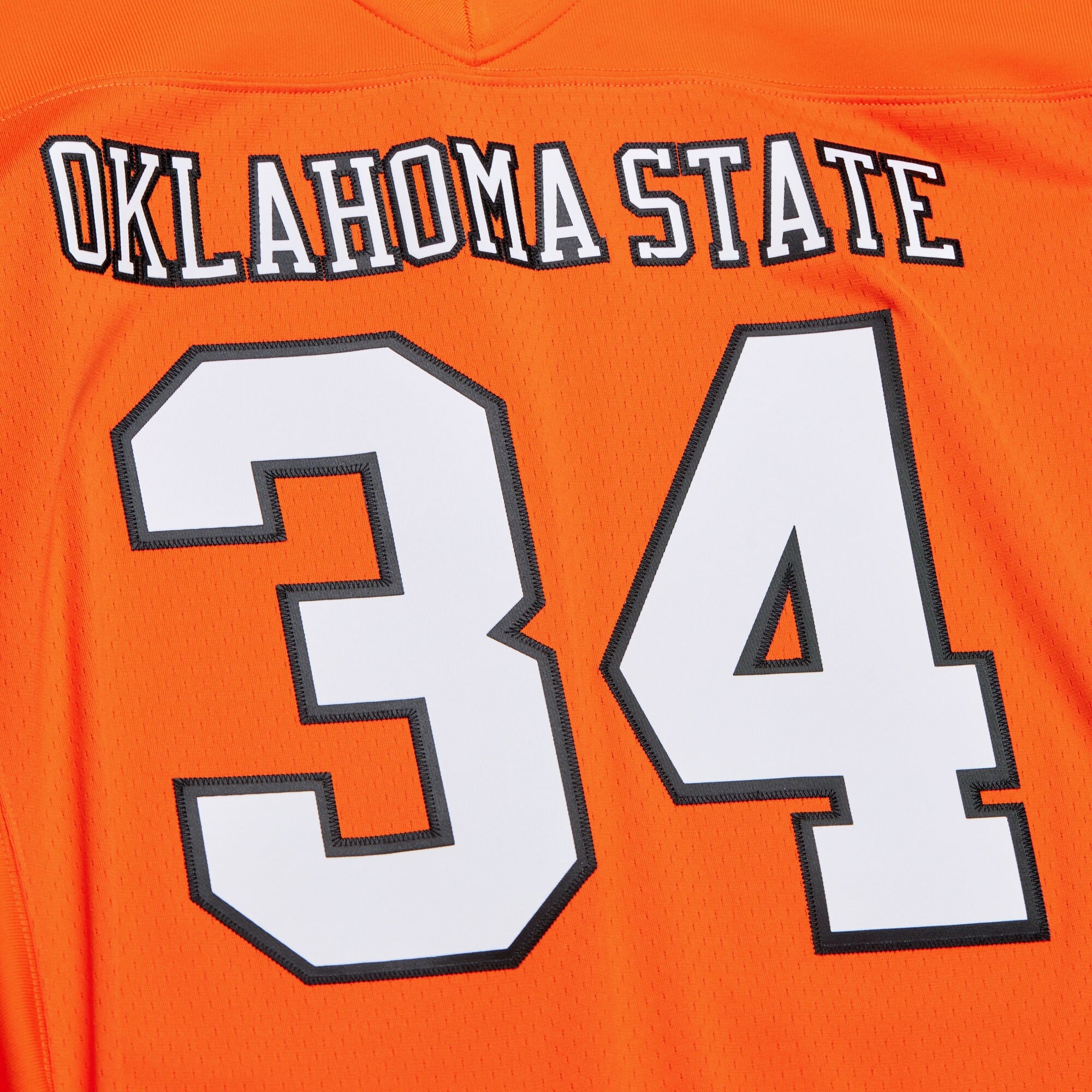 Thurman Thomas Oklahoma State Cowboys 1987 Jersey Orange - back view