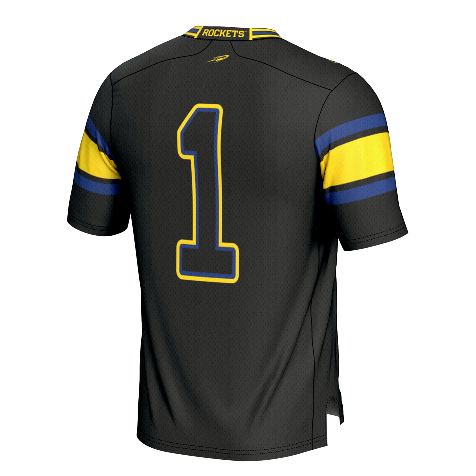 #1 Toledo Rockets Football Jersey Black - back view