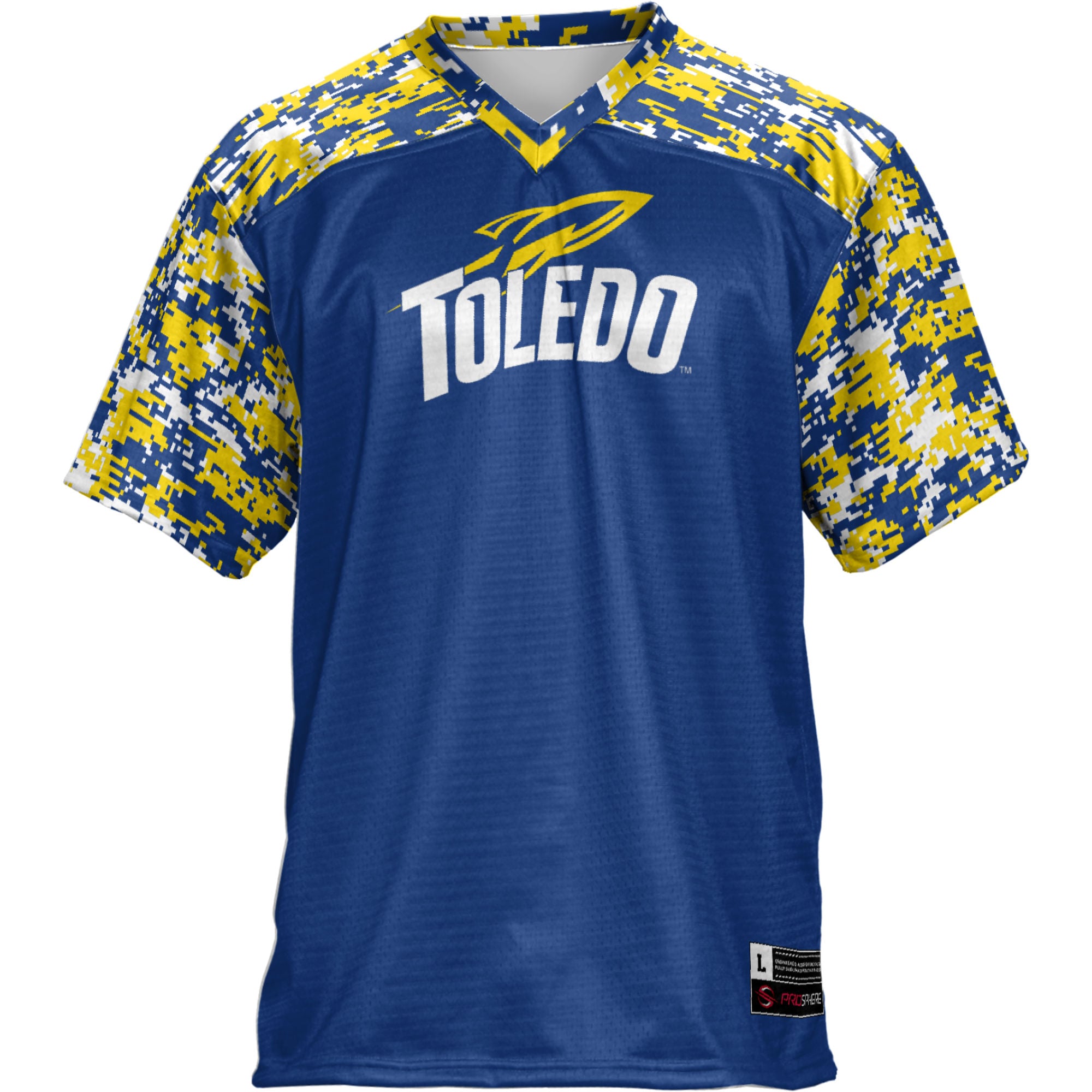 Toledo Rockets Football Jersey Navy - front view