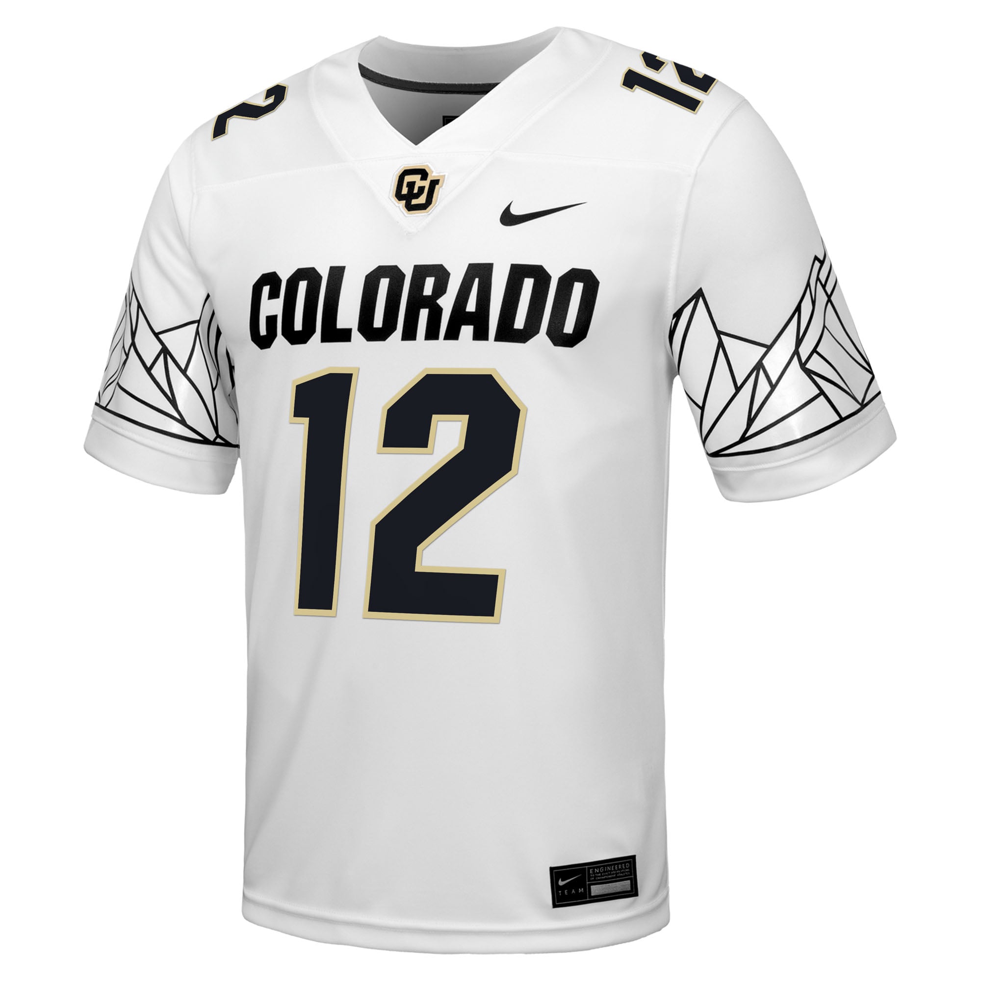 Travis Hunter Colorado Buffaloes Alumni Jersey White - front view